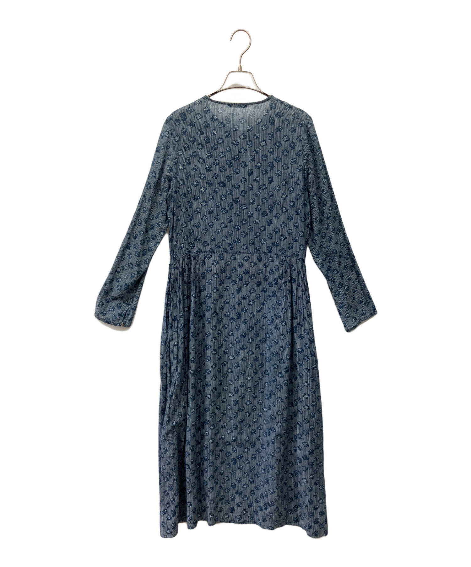 中古・古着通販】45R (フォーティファイブ・アール) インディゴ染花柄