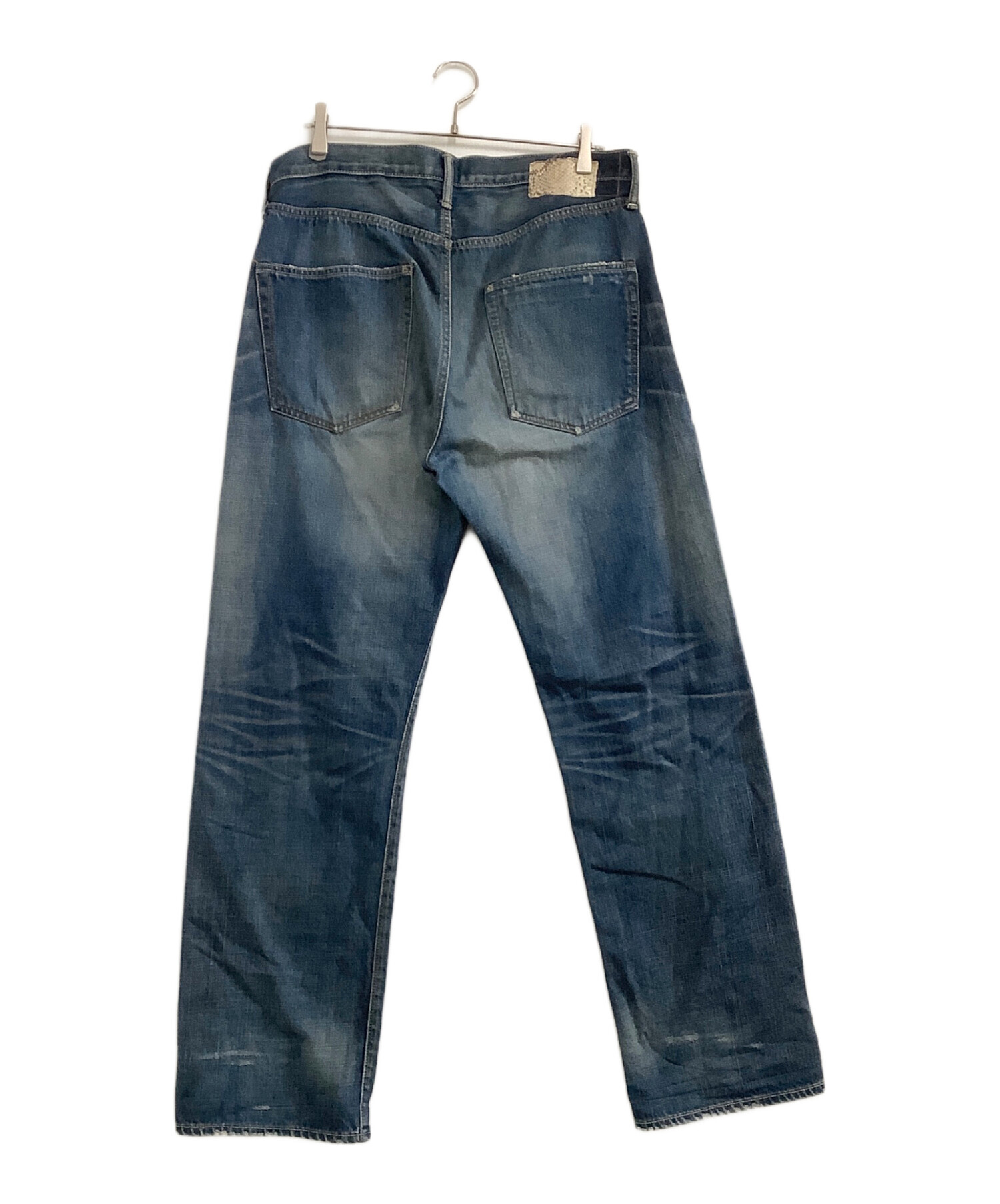 中古・古着通販】VISVIM (ビズビム) ユーズド加工デニムパンツ FLUXUS