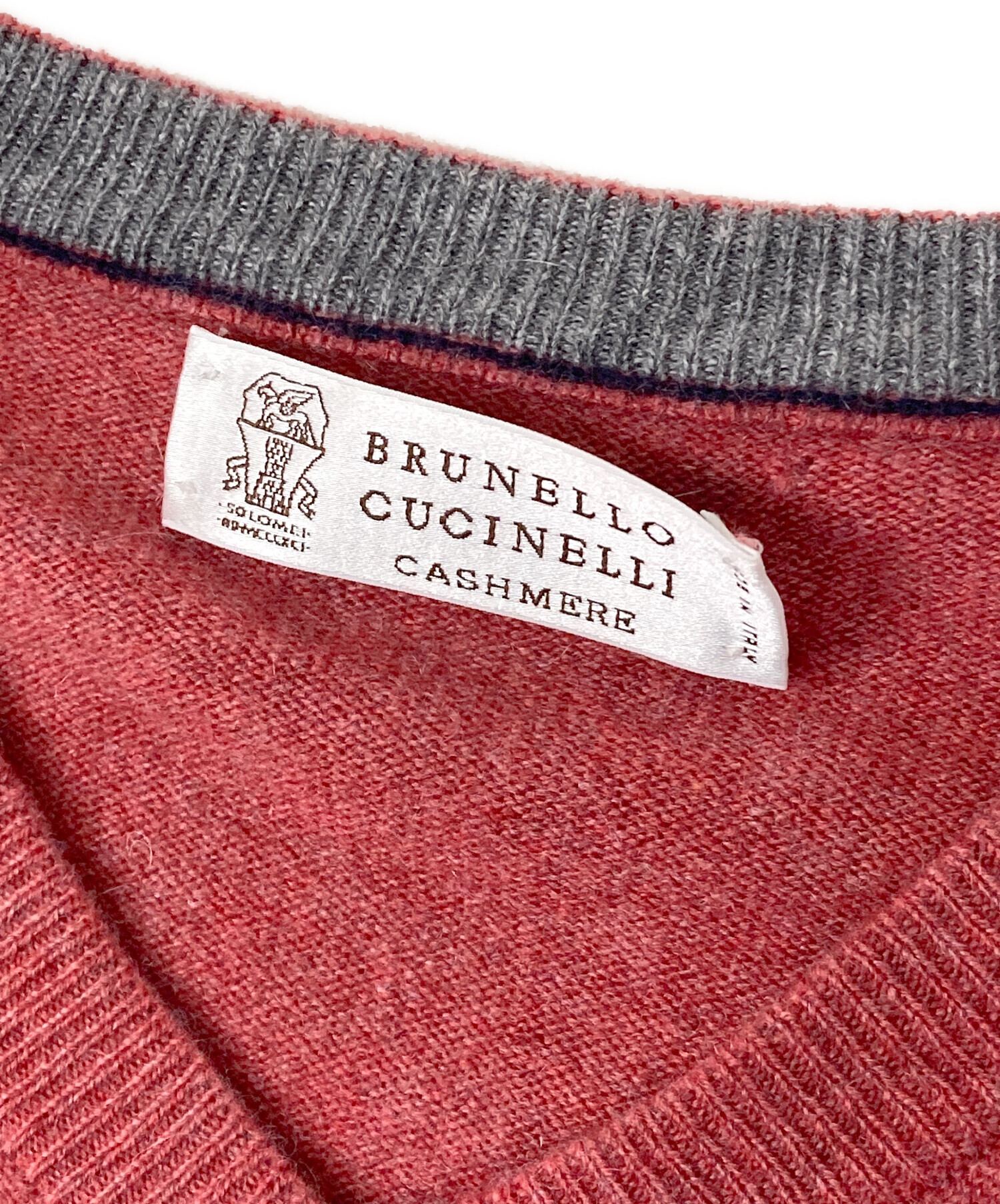 中古・古着通販】BRUNELLO CUCINELLI (ブルネロクチネリ) Vネック