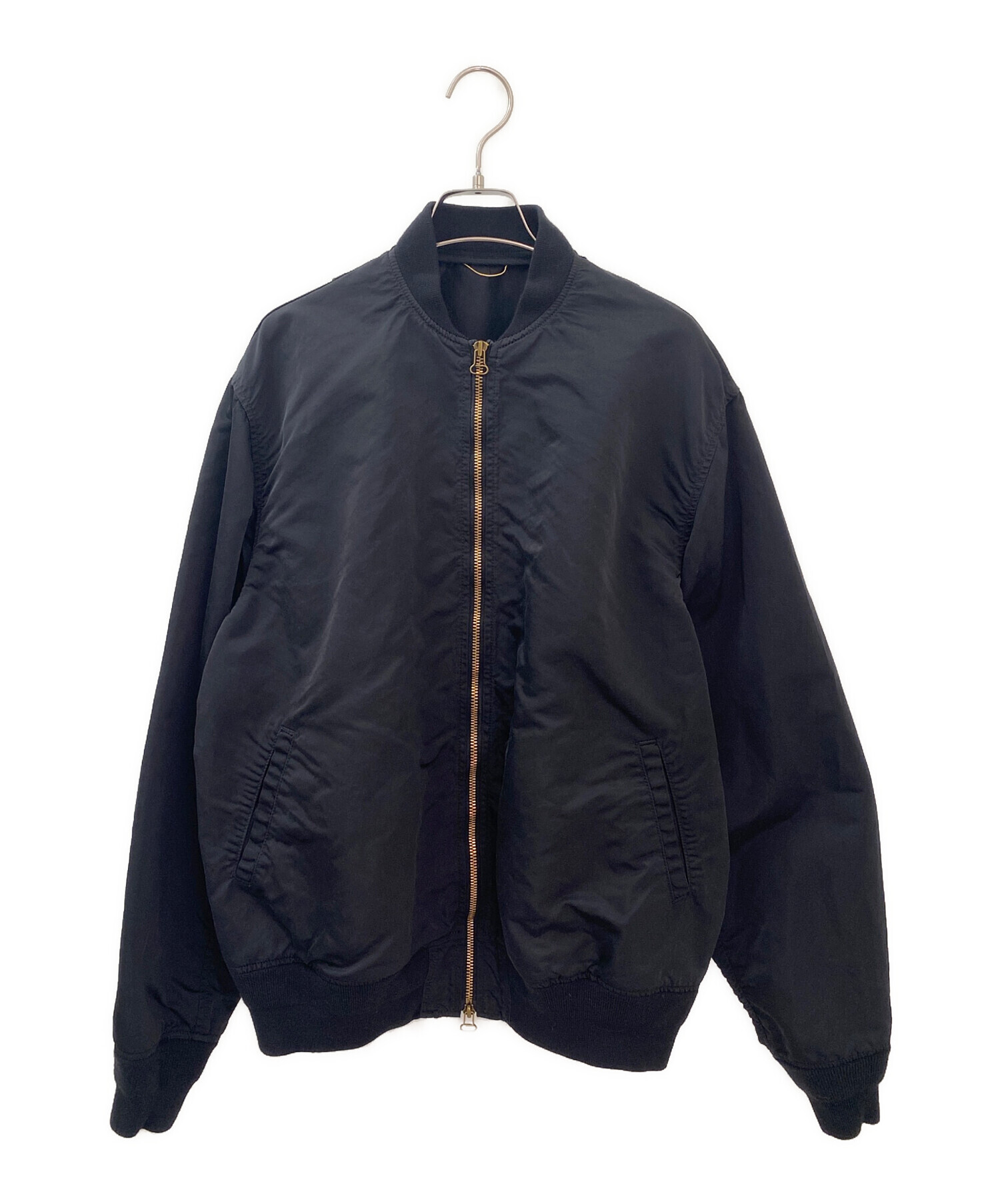 定価56160円 Deuxieme Classe ミリタリーブルゾン ブラック 中古・古着通販】MUSE de Deuxieme Classe (ミューズ ドゥーズィエム