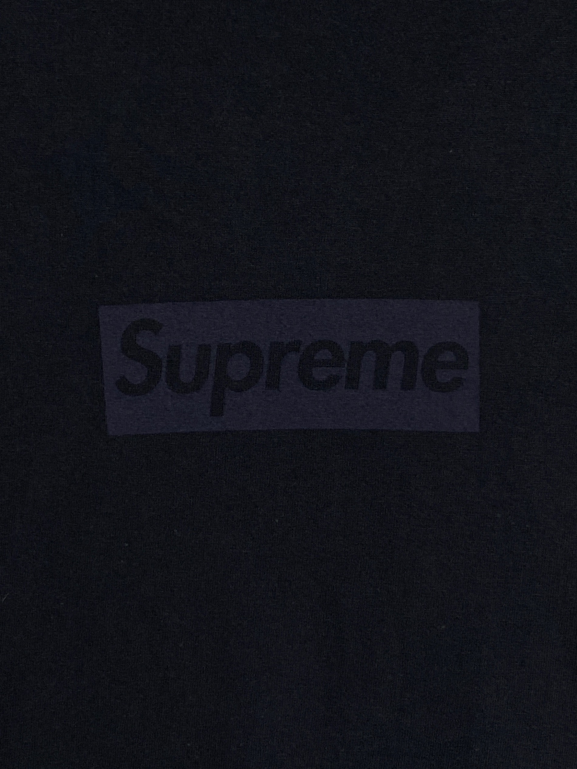 中古・古着通販】SUPREME (シュプリーム) Tonal Box Logo Tee ネイビー 