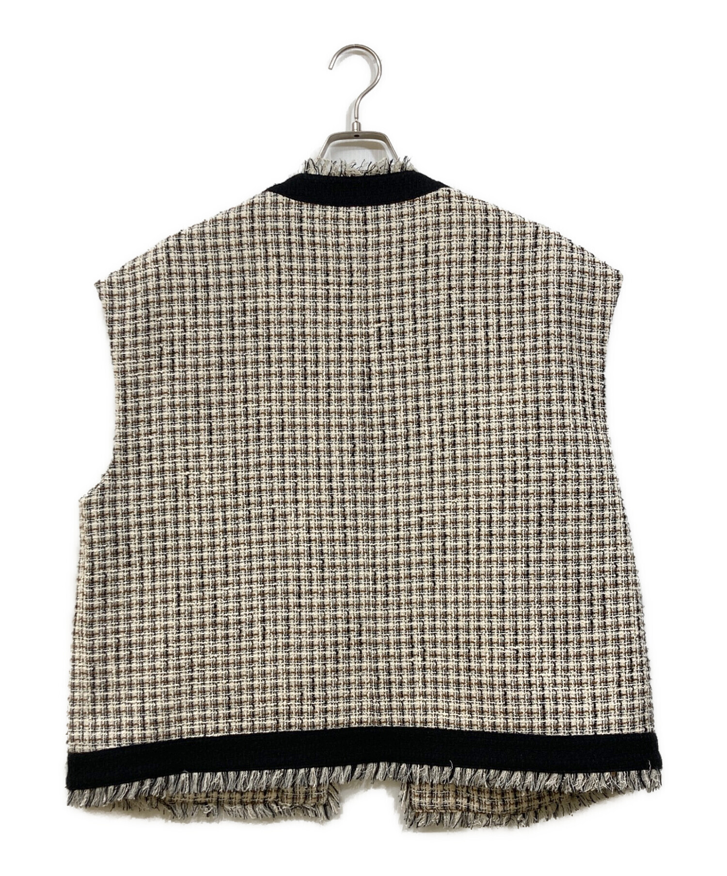 Na.e ナエ Novel TWEED Vest ツイード ベスト ジレ na.e ナエNovel
