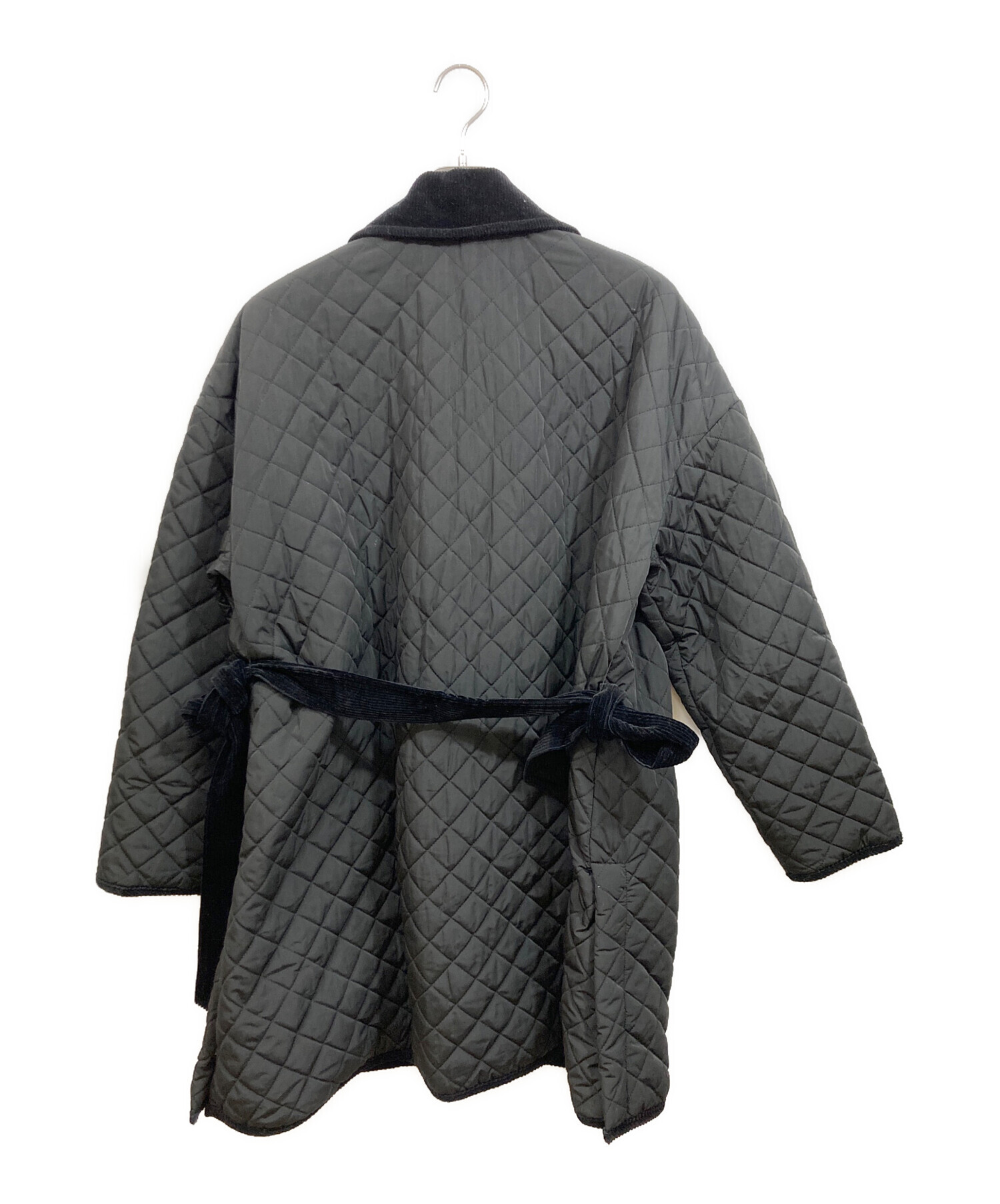 中古・古着通販】AKTE (アクテ) ウエストマークキルティングコート 