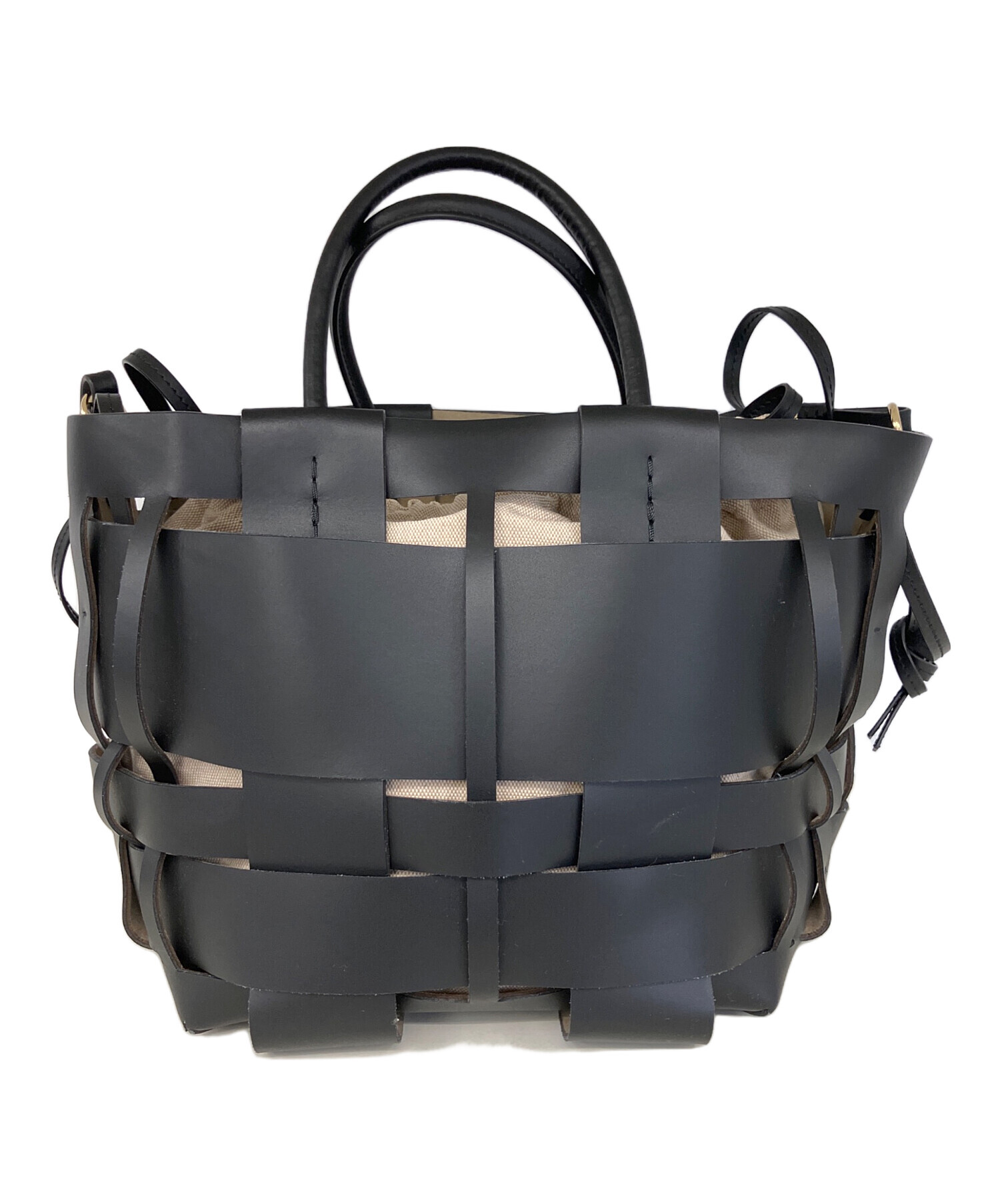 中古・古着通販】ZANCHETTI (ザンケッティー) WOVEN MIDI SHOPPER 