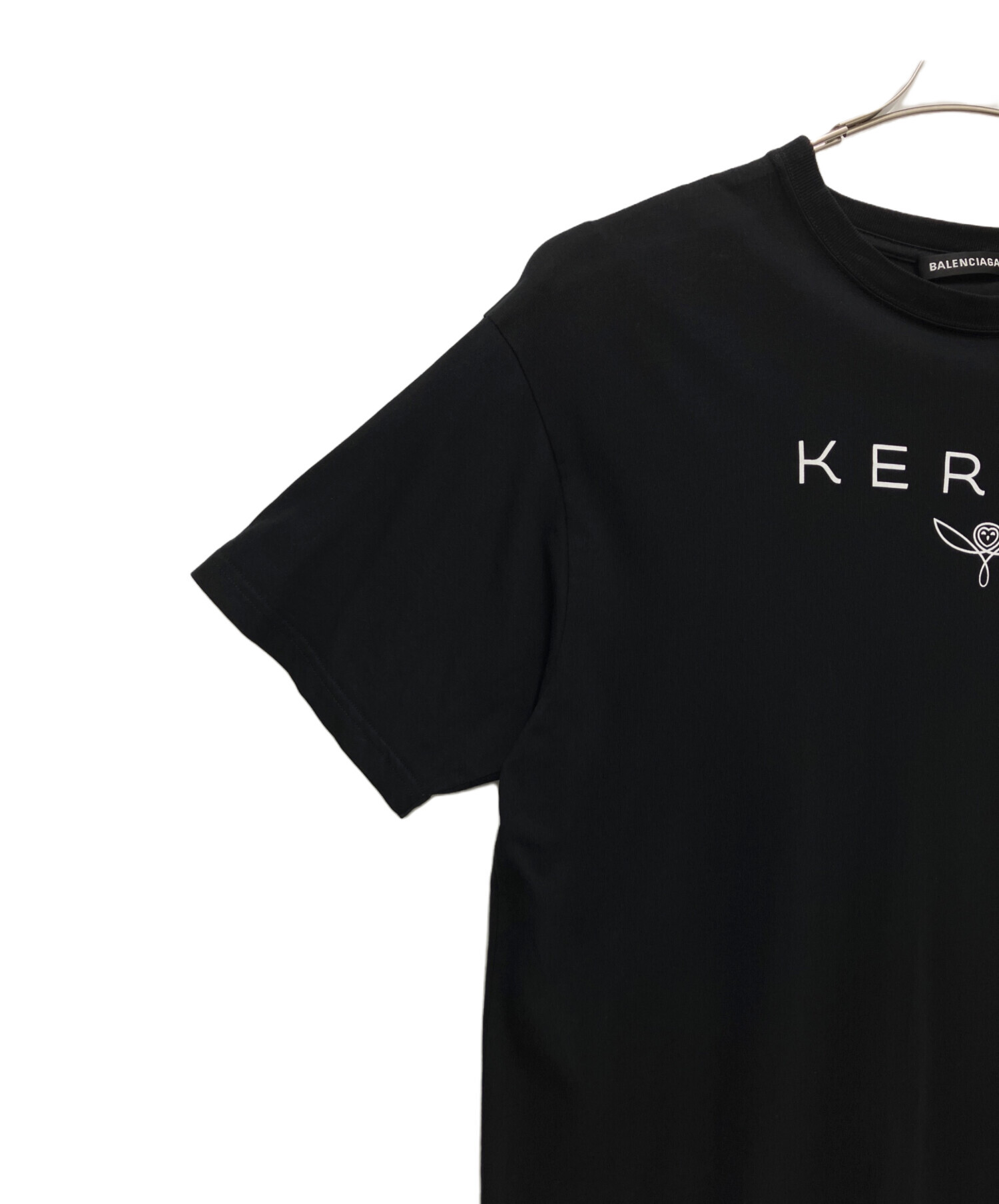 BALENCIAGA バレンシアガ Tシャツ・カットソー S 黒 【古着】【中古】【送料無料】 BALENCIAGA - BALENCIAGA バレンシアガ Tシャツ・カットソー XS 黒