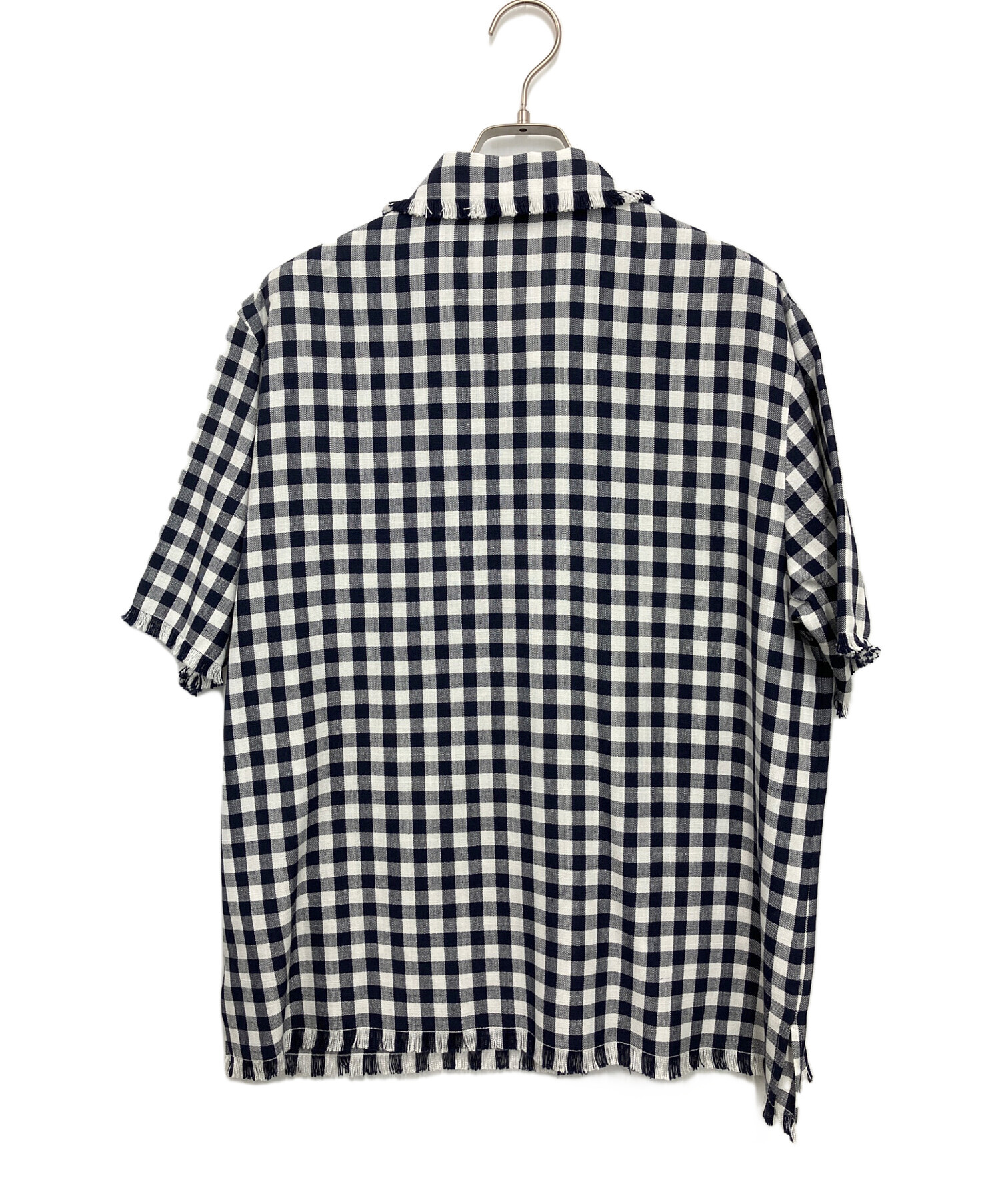 中古・古着通販】ETRO (エトロ) 半袖シャツ ネイビー サイズ:SIZE 40 