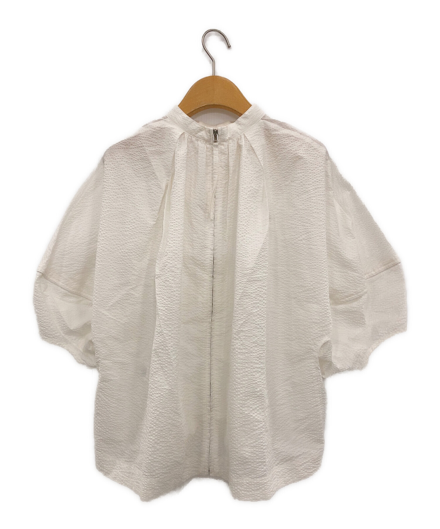 中古・古着通販】ELENDEEK (エレンディーク) VOLUME 2WAY SHIRT BZ 