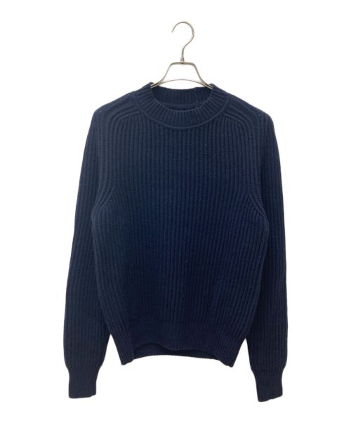 サンフレール 00s JIL SANDER リブ編み モックネック ニット L サンフレール 00s JIL SANDER リブ編み モックネック ニット L