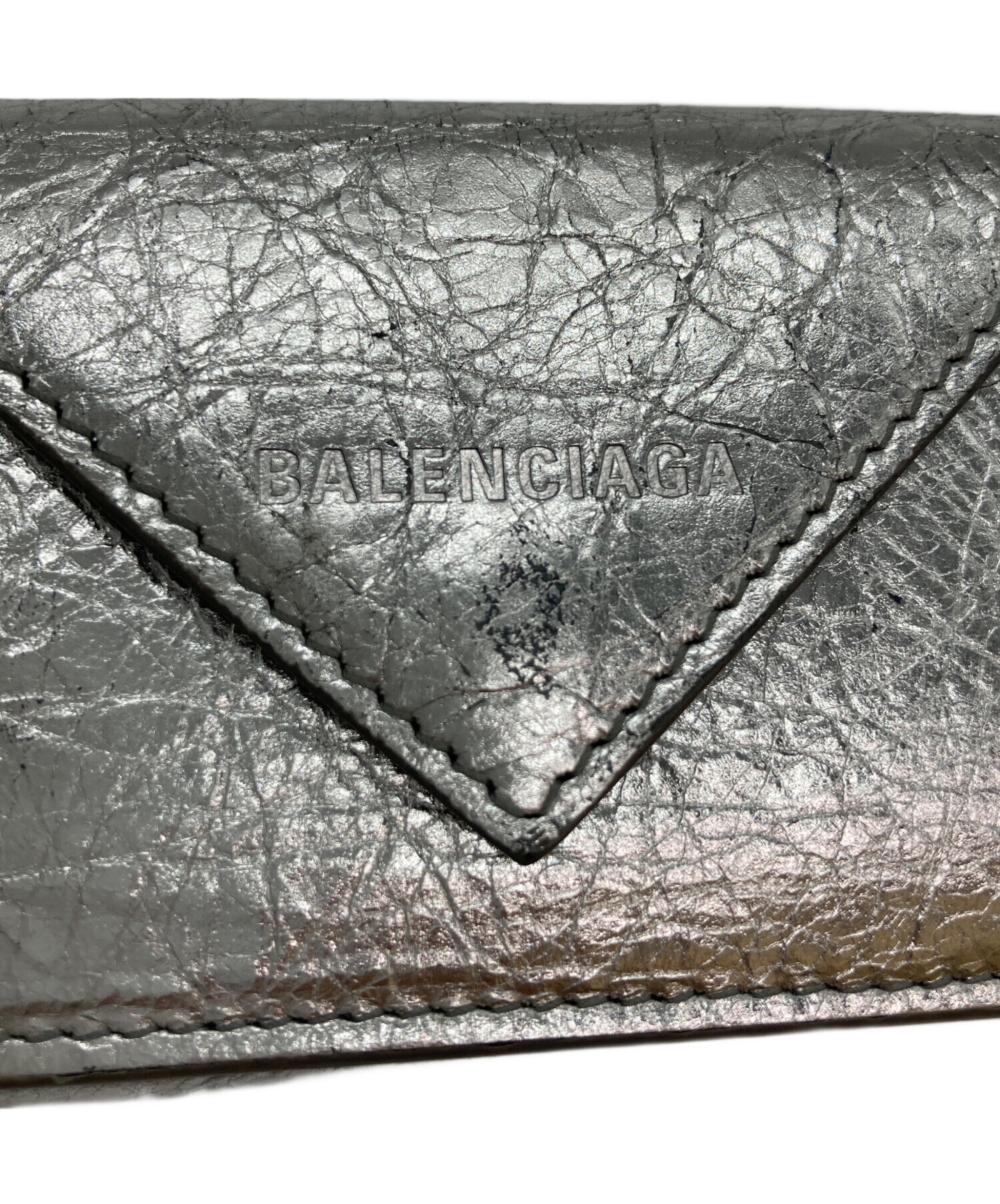BALENCIAGA 小さめウォレット 中古 中古・古着通販】BALENCIAGA (バレンシアガ) グラフィティ コンパクト