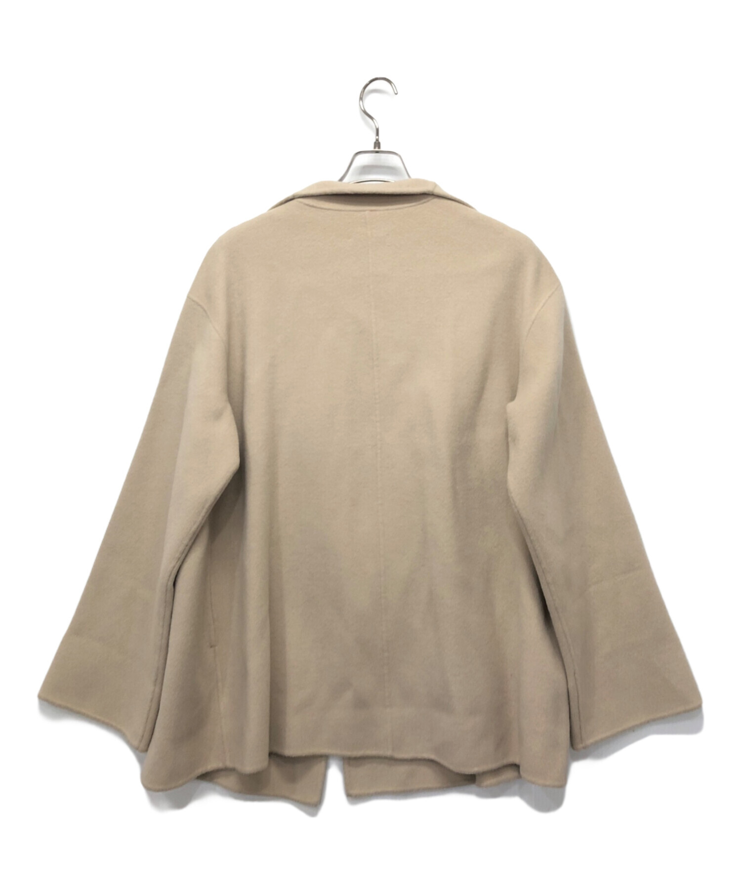 Spick 新品 Spick and Span W/Ny スタンドカラーリバーコート and Span