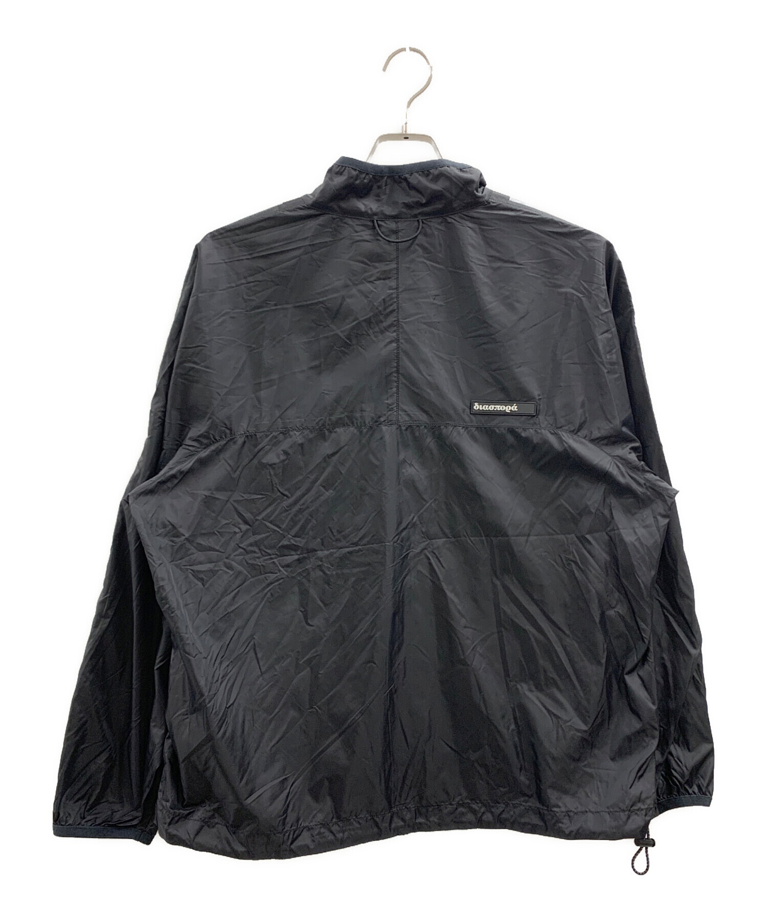 ディアスポラ Diasporaブラック ナイロンジャケット スケート 中古・古着通販】Diaspora Skateboards (ディアスポラスケートボードズ