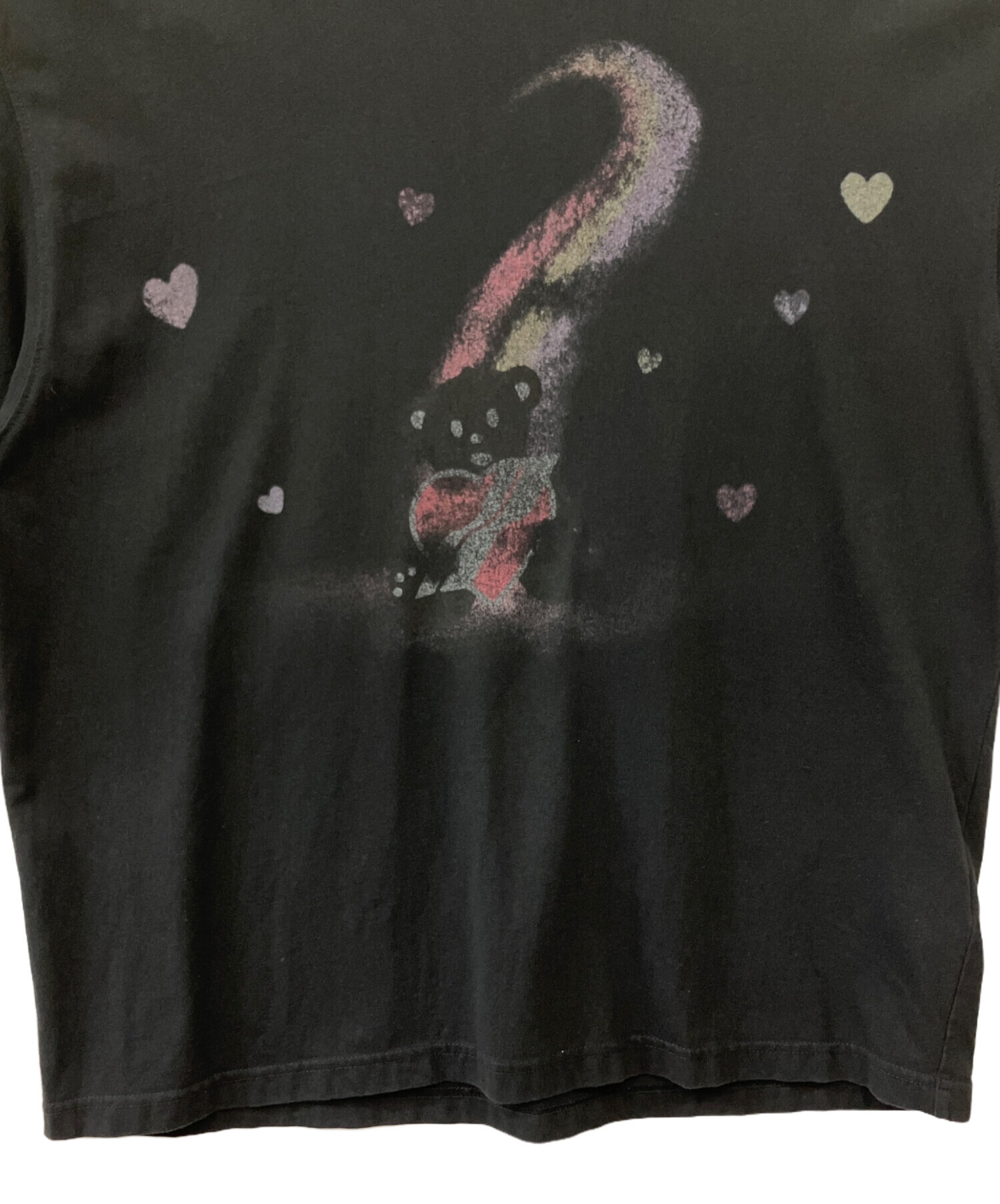 中古・古着通販】WE11DONE (ウェルダン) Tシャツ ブラック サイズ:S 