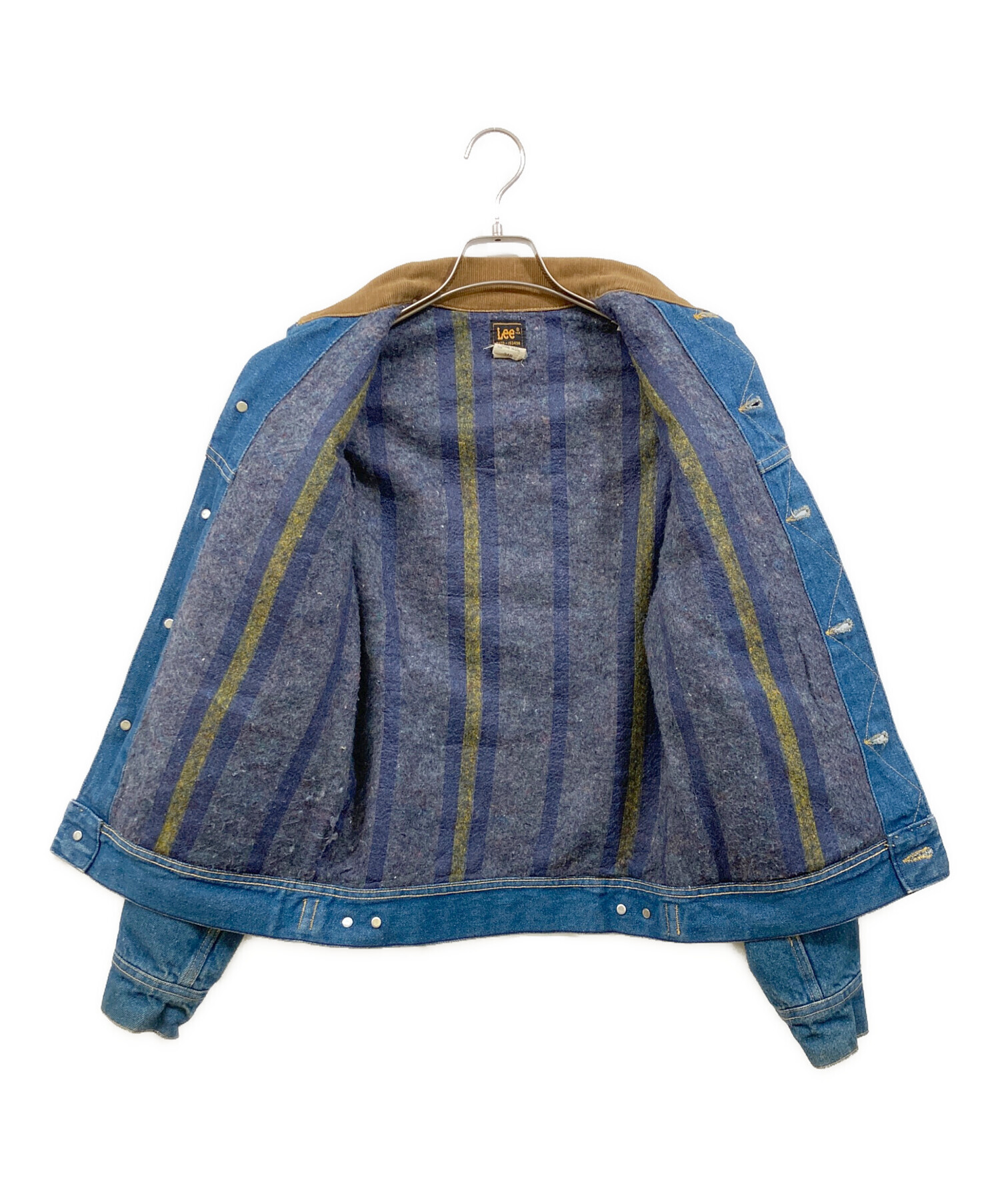 中古・古着通販】LEE (リー) ブランケットデニムジャケット インディゴ