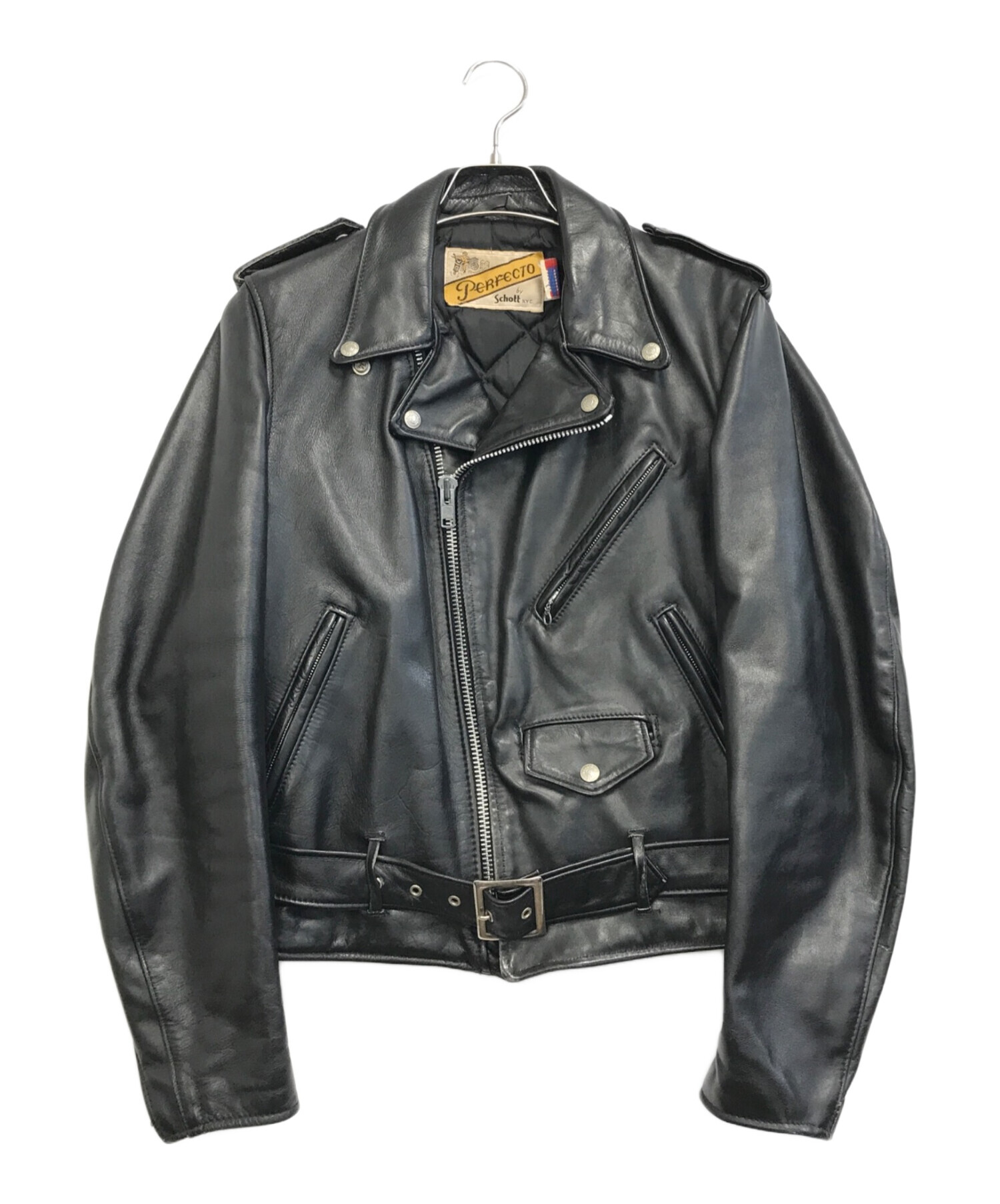 70s〜80s vintage 80s ライダースジャケット ダブルレザーライダース