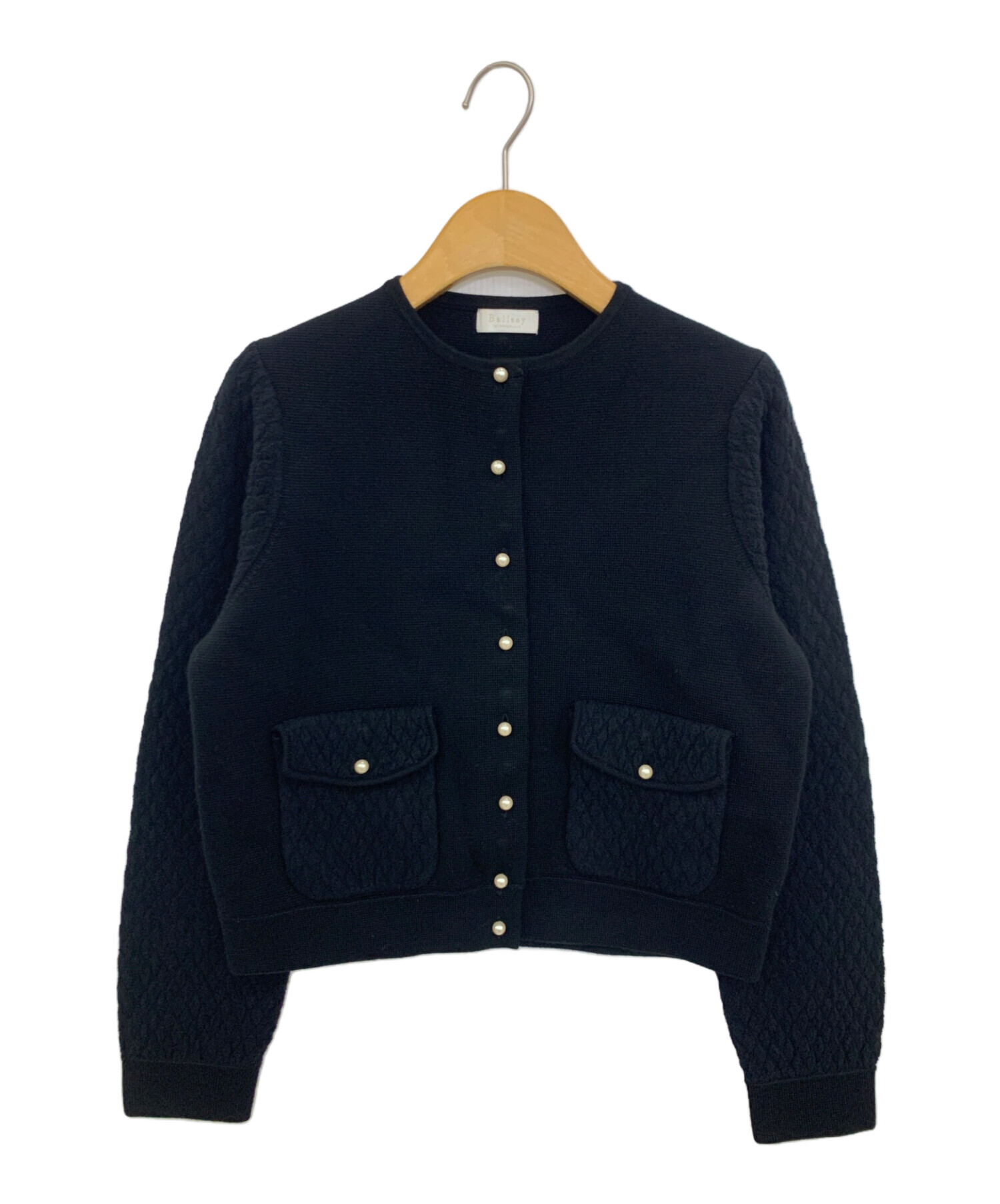 中古・古着通販】BALLSEY (ボールジィ) ウールコットンパールコンビ