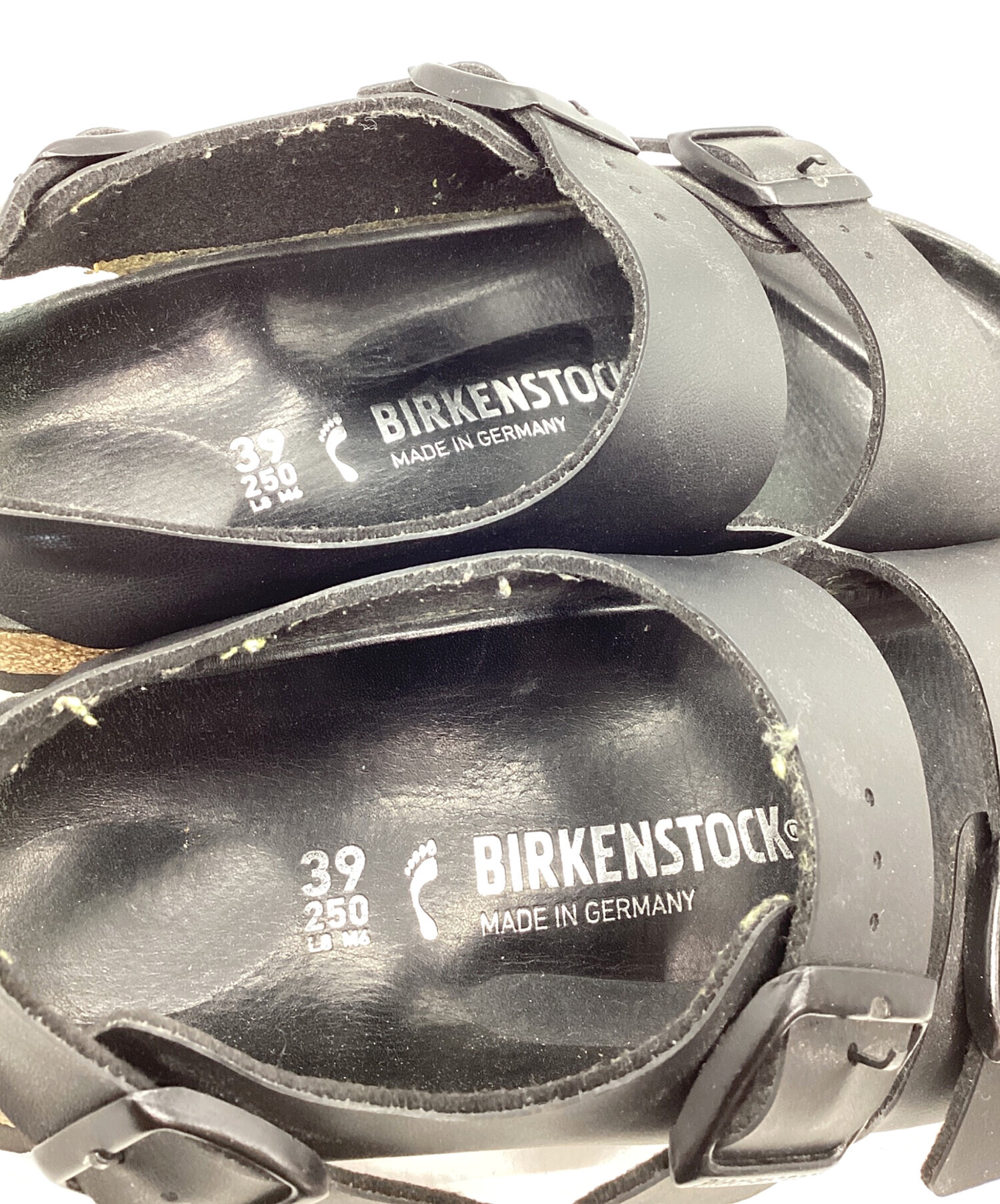 中古・古着通販】BIRKENSTOCK (ビルケンシュトック) サンダル ブラック