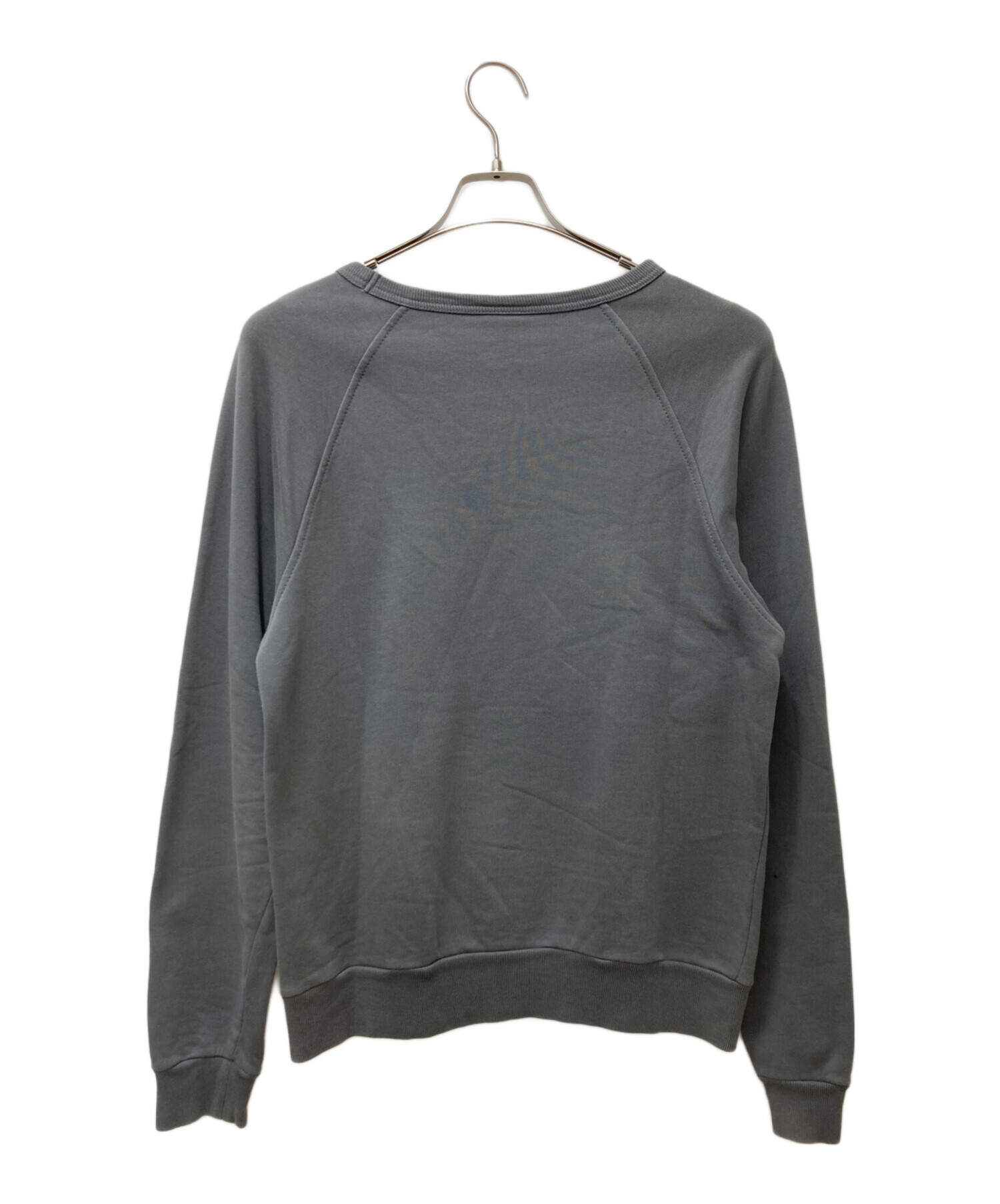 DRIES VAN NOTEN ドリスヴァンノッテン スウェット　グレー 中古・古着通販】DRIES VAN NOTEN (ドリスヴァンノッテン) クルー