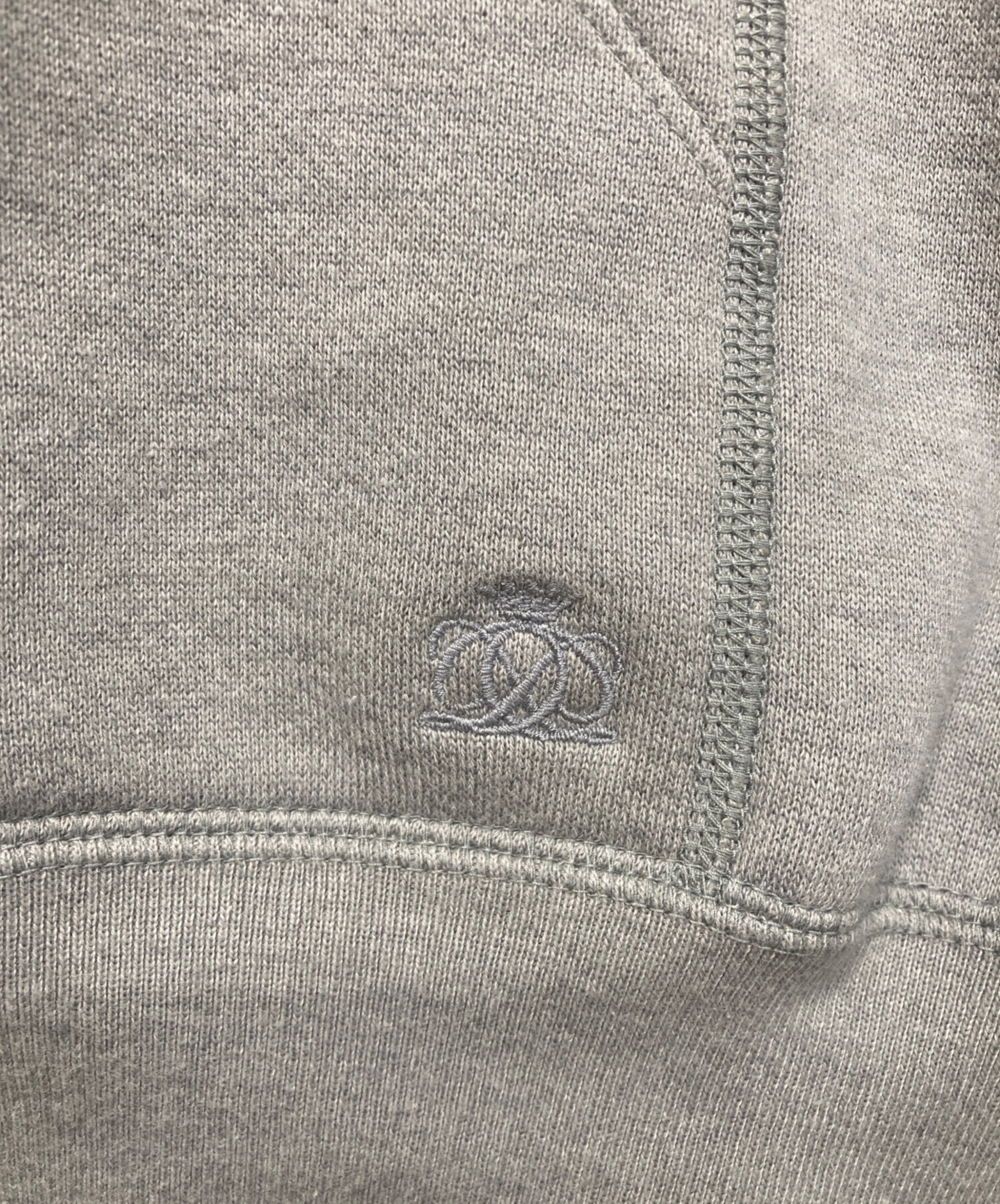 中古・古着通販】DRAWER (ドゥロワー) コットンカシミヤノースリーブ裏