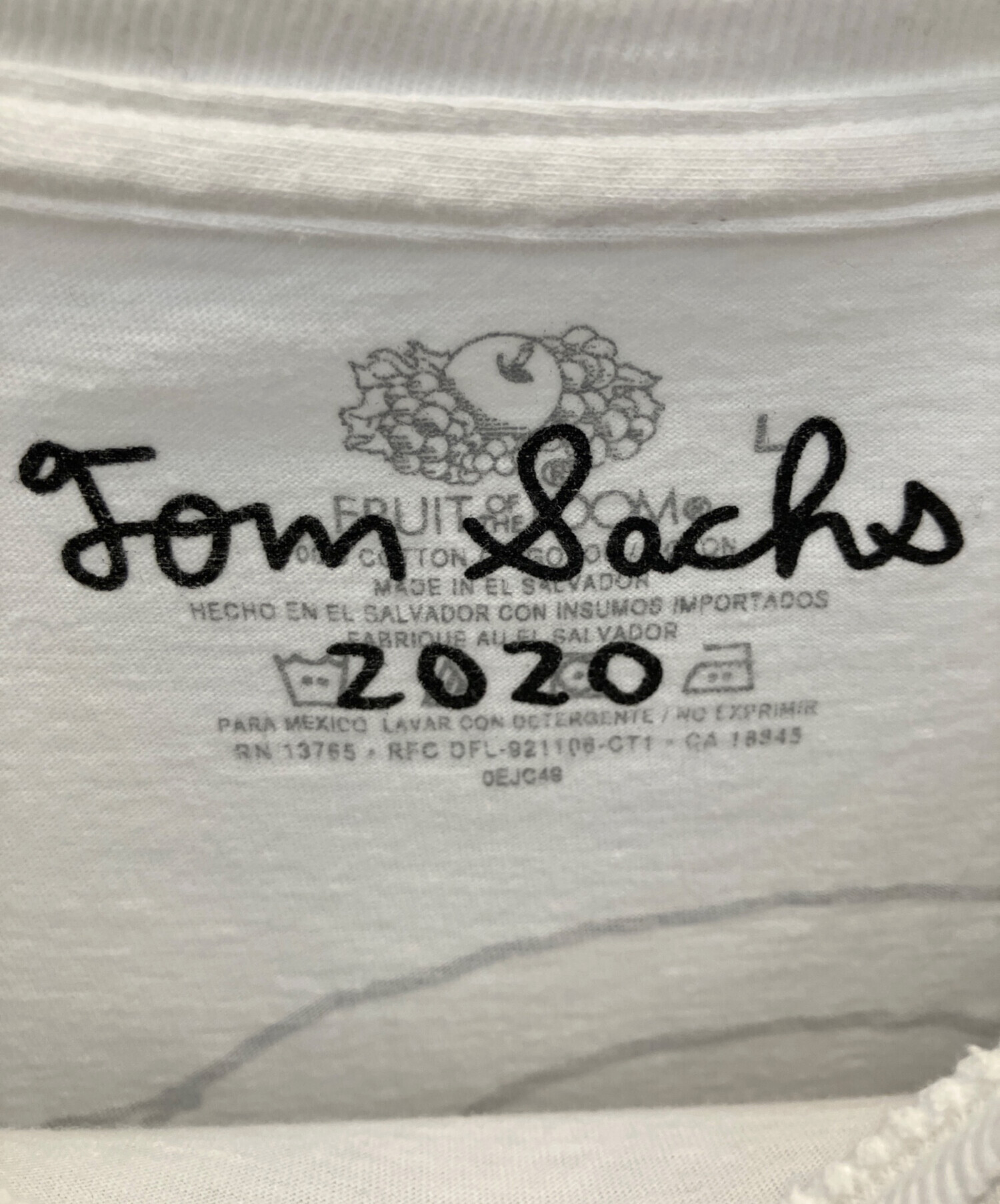 中古・古着通販】FRUIT OF THE LOOM (フルーツオブザルーム) Tom Sachs 