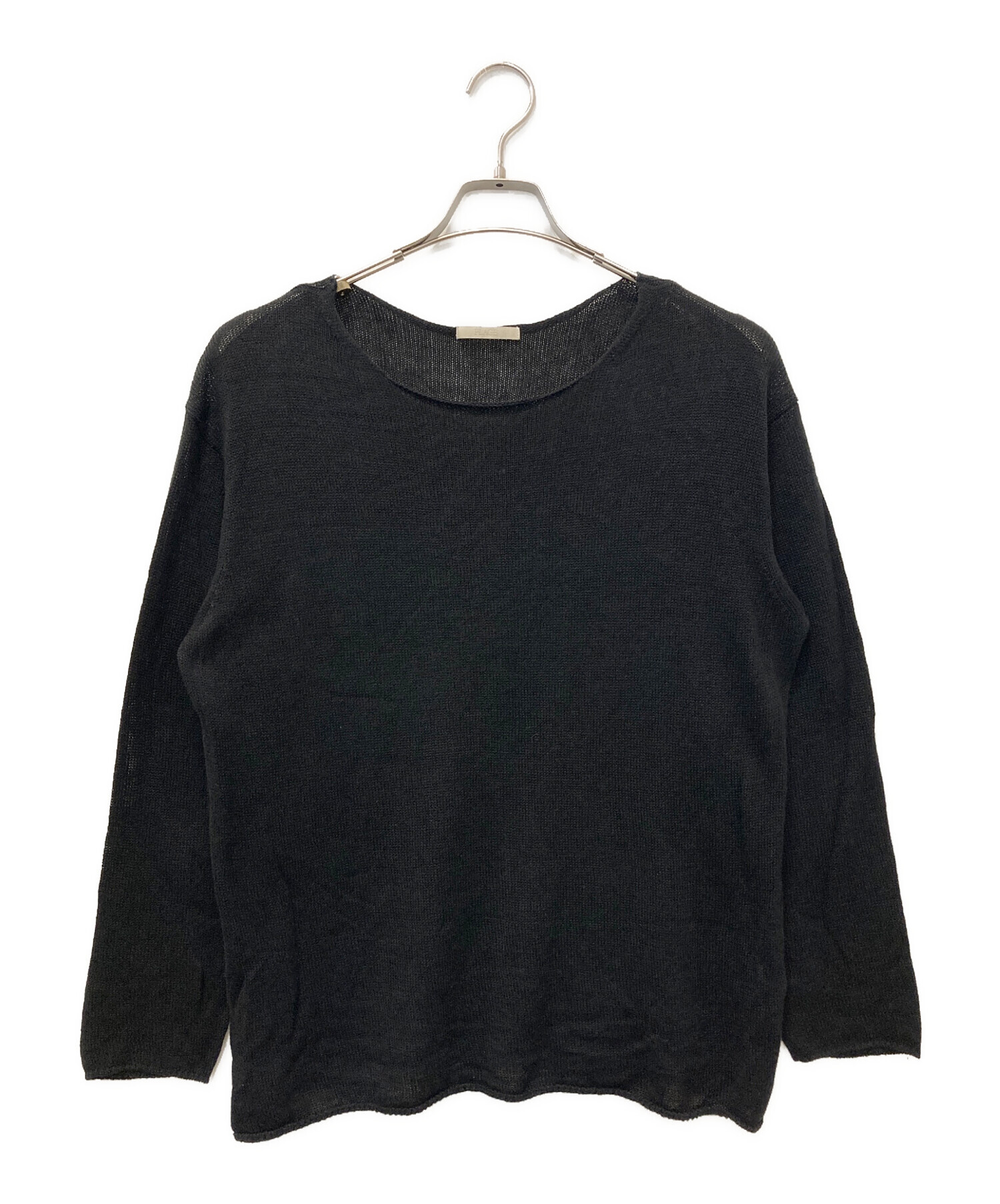 Plage イタリア糸 Li/Co クループルオーバー ベージュ 中古プラージュ
