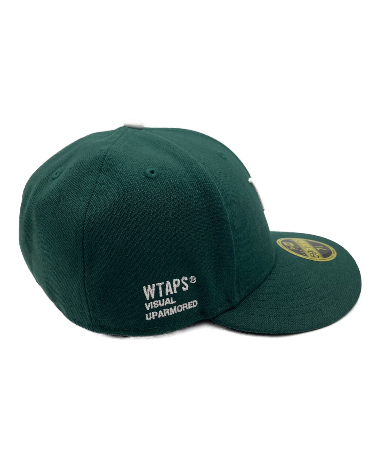 WTAPS 59FIFTYキャップ ダークグリーン 7 5/8 中古・古着通販】New Era (ニューエラ) WTAPS (ダブルタップス