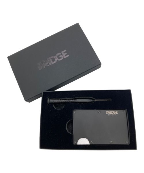 中古・古着通販】THE RIDGE (ザ リッジ) カードケース ブラック