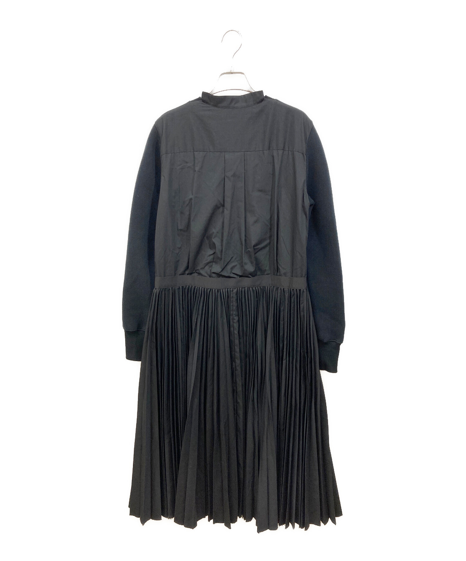 中古・古着通販】sacai (サカイ) ドッキングワンピース ブラック