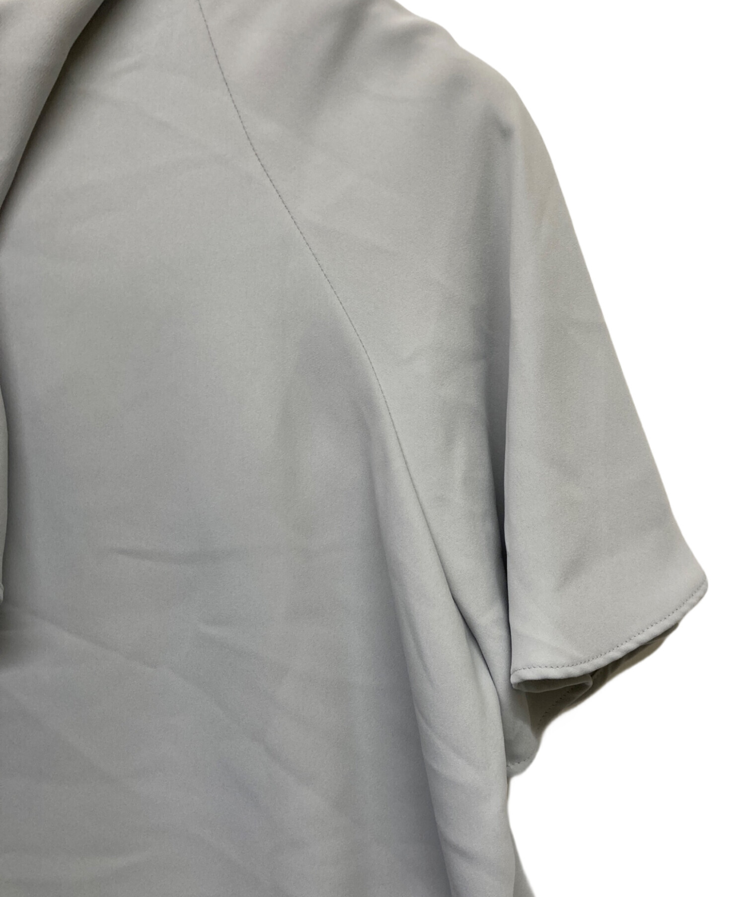 専用　NOBLE 23SS  ケープフリルブラウス 中古・古着通販】Noble (ノーブル) 23SS ケープフリルブラウス ミント