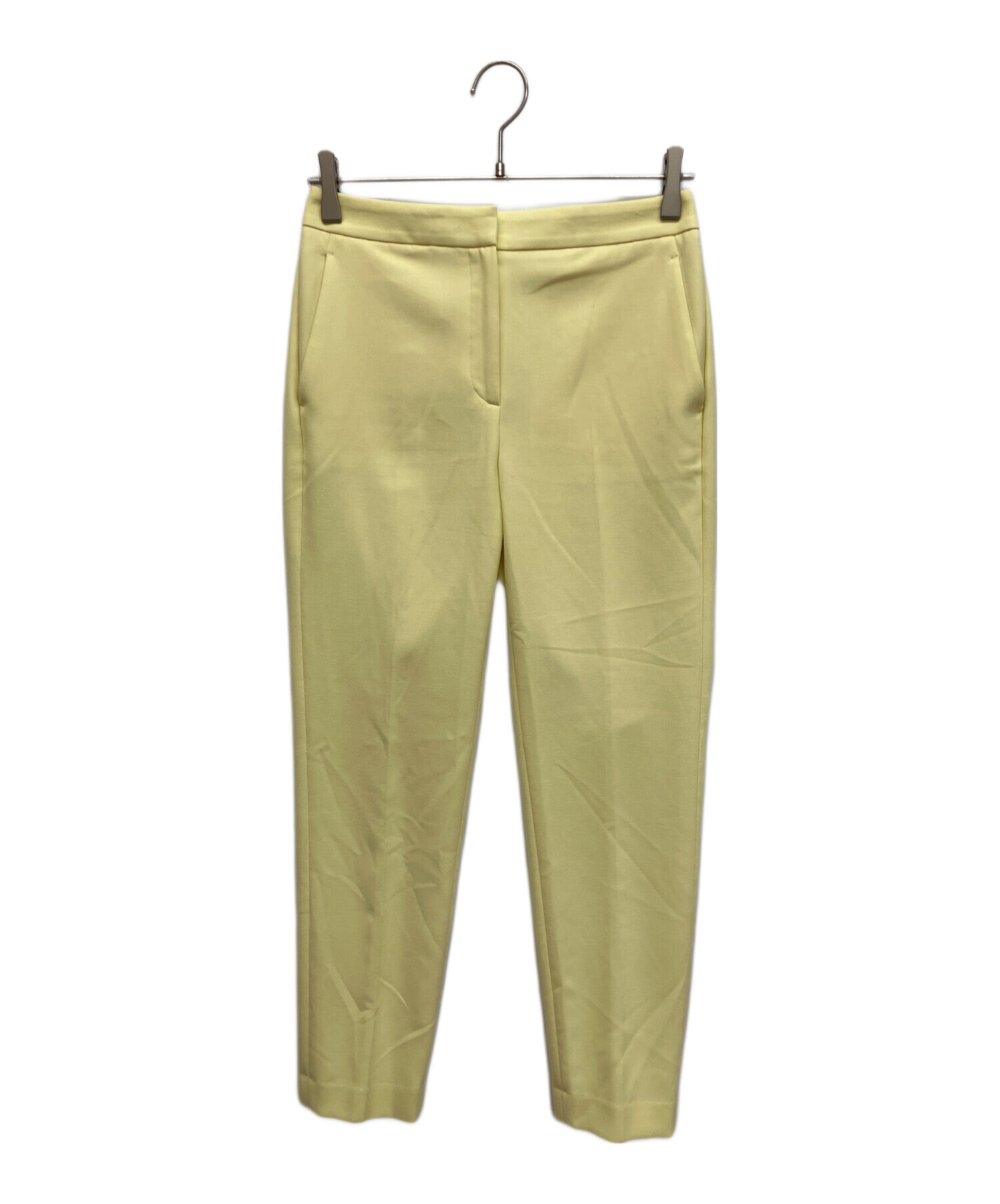 theory luxeイエロースリムテーパードパンツ38 新品タグ付き 中古・古着通販】theory luxe (セオリーリュクス) STRETCH DOUBLE