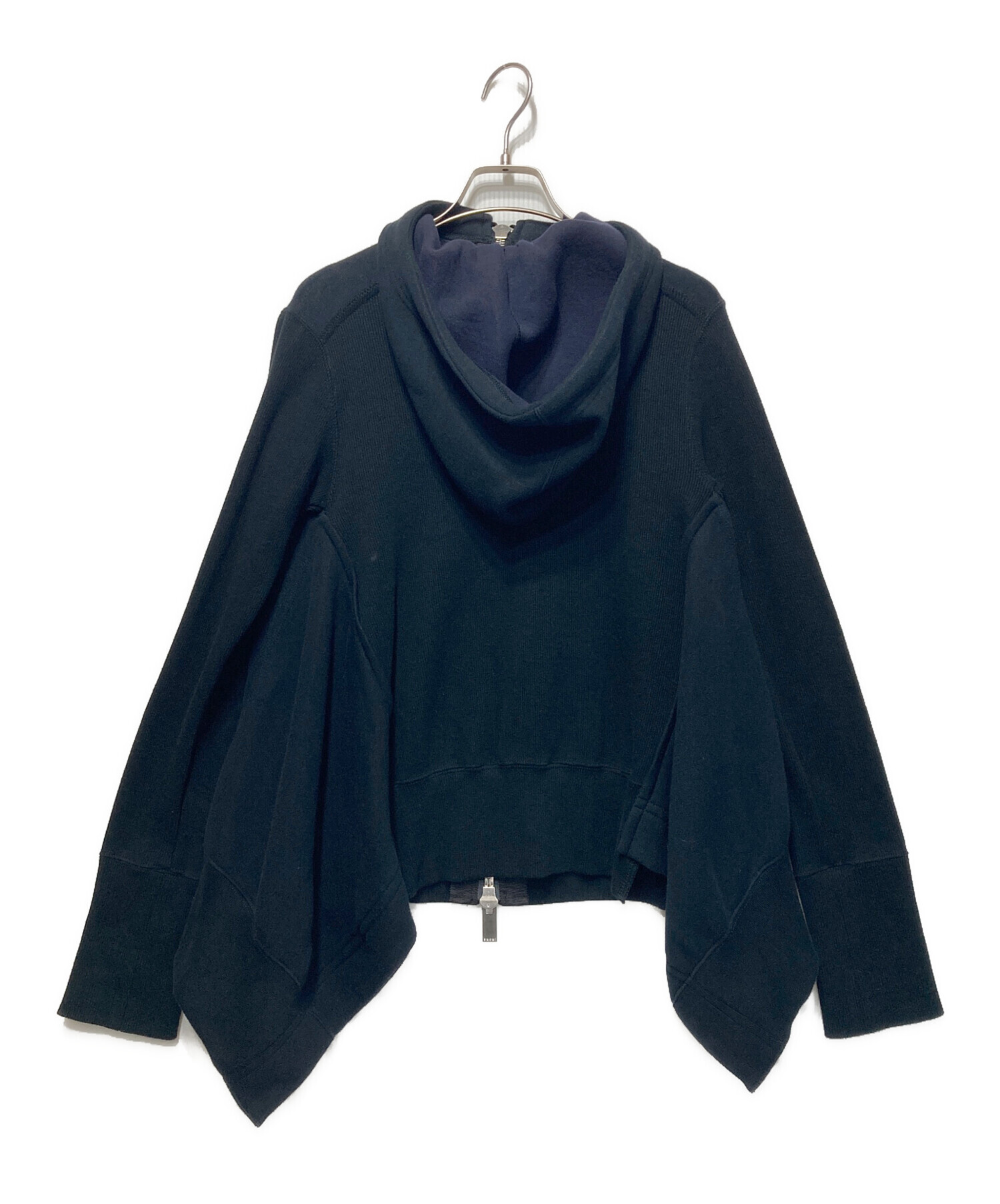 中古・古着通販】sacai (サカイ) Sponge Sweat Hoodie ネイビー サイズ