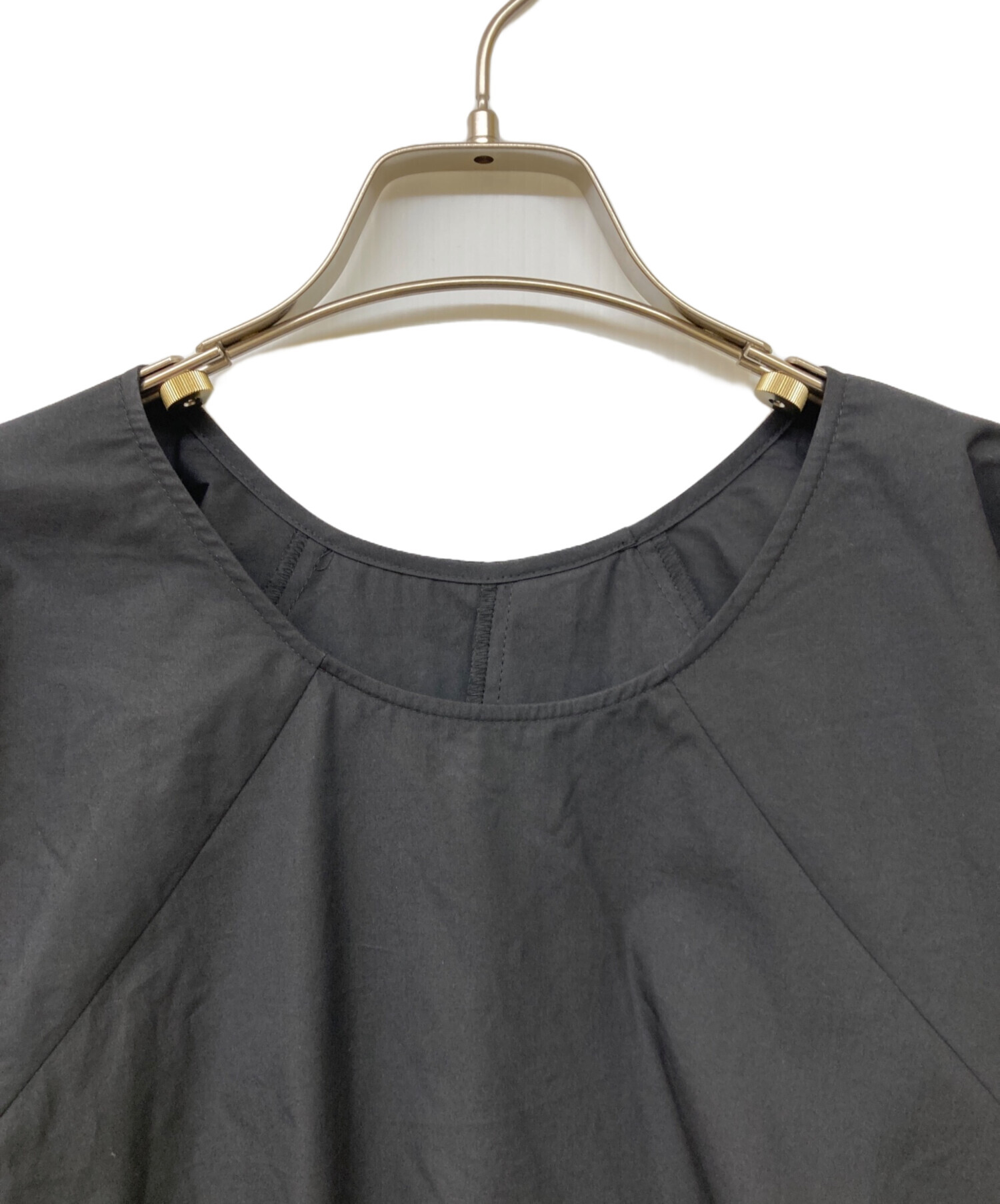 中古・古着通販】Plage (プラージュ) 24SS flutter ブラウス ブラック 