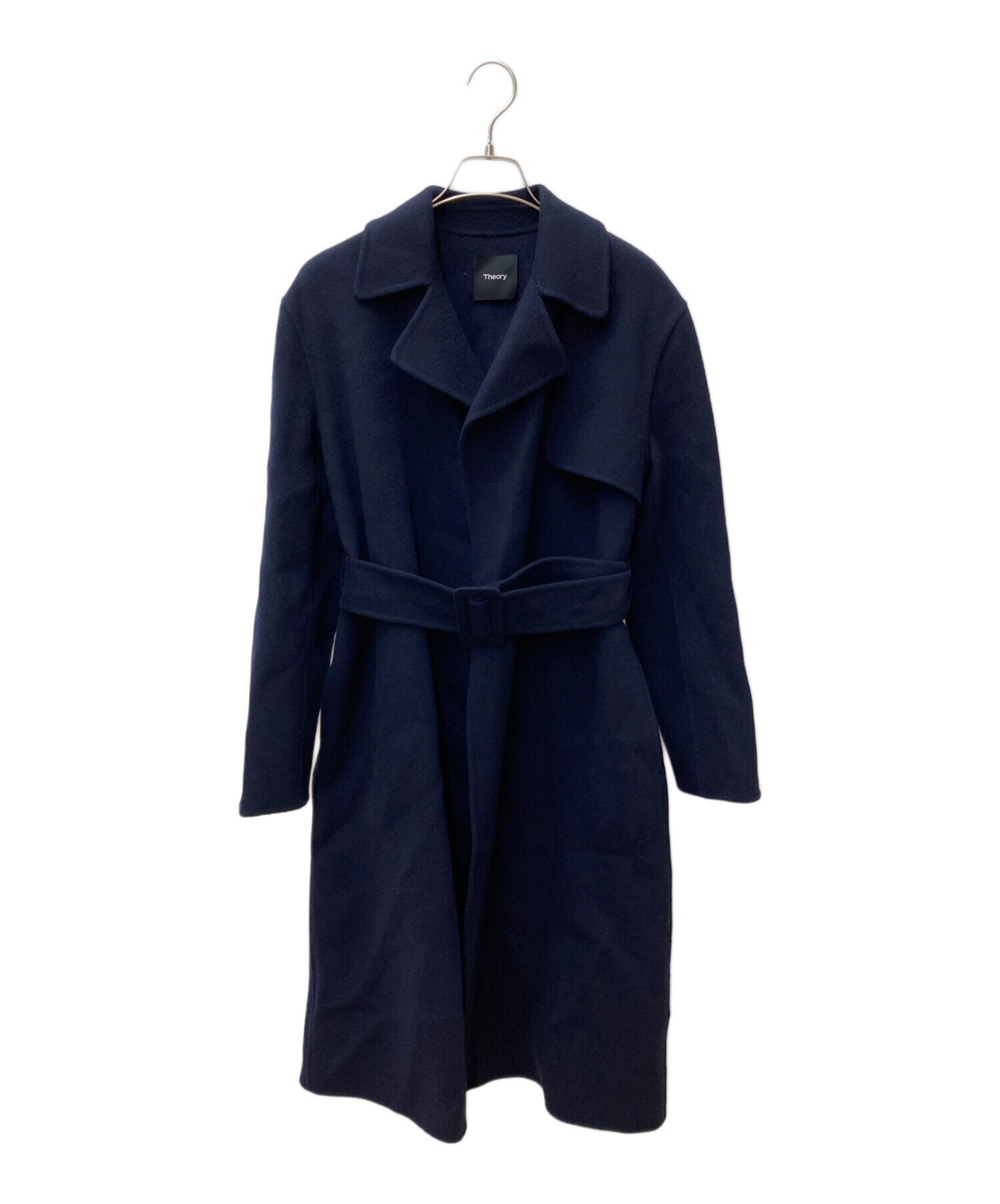 ネイビーPサイズTheory New Divide Wrap Trench Theory - Luxe New Divide Wrap Trench / ドロップショルダートレンチ