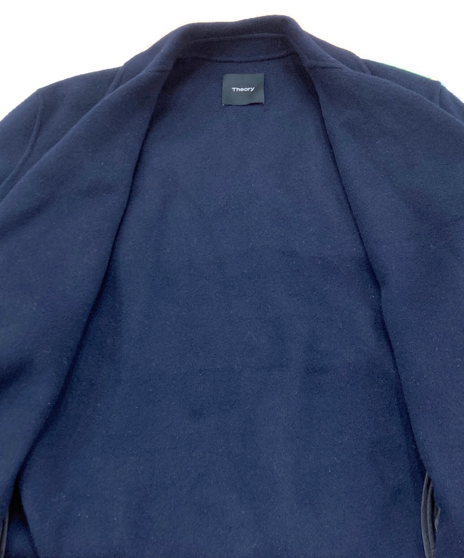 ネイビーPサイズTheory New Divide Wrap Trench Theory - Luxe New Divide Wrap Trench / ドロップショルダートレンチ