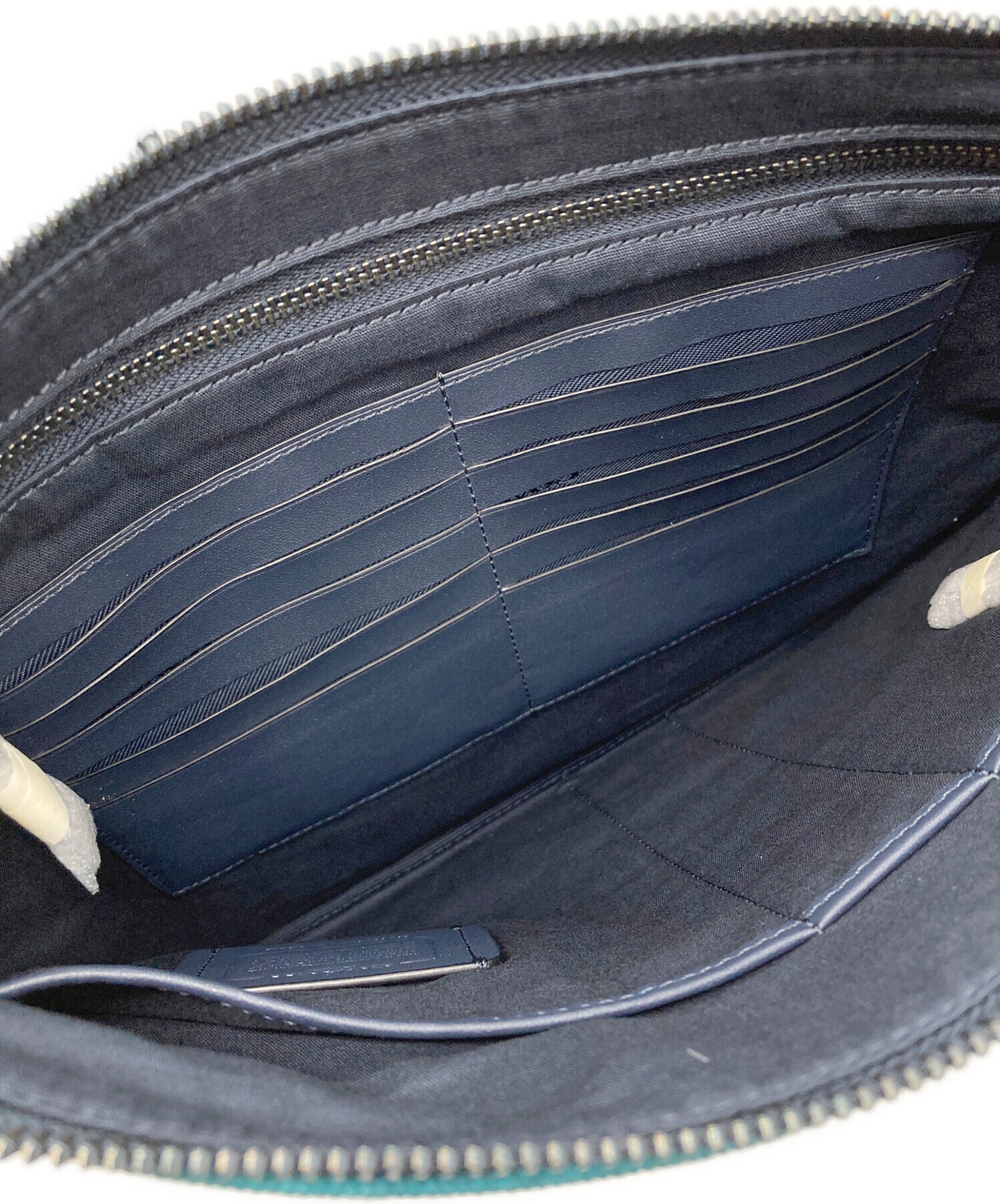 中古・古着通販】COACH (コーチ) クラッチバッグ C7948G グリーン