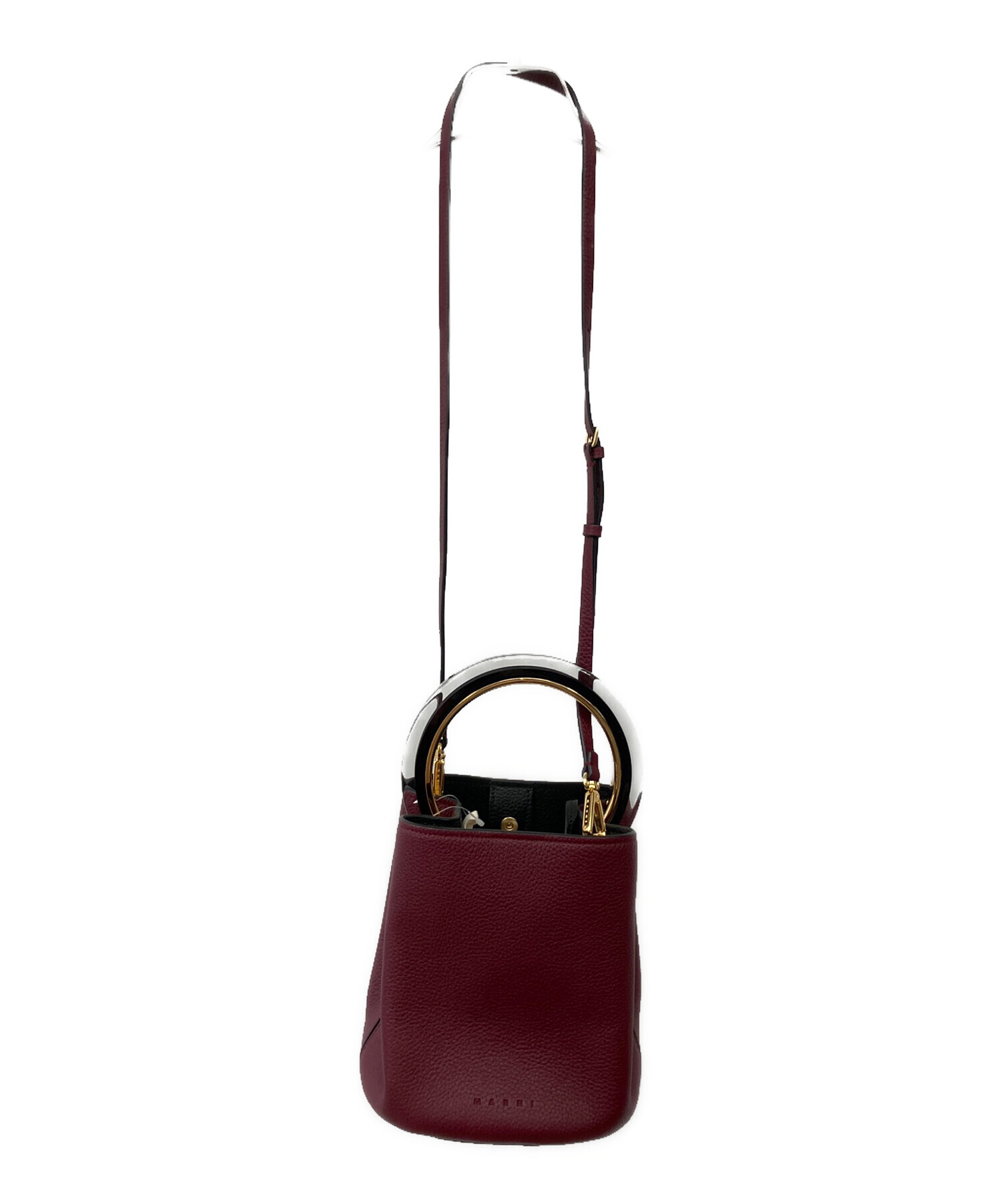 中古・古着通販】MARNI (マルニ) パニエ2WAYバケットバッグ 中古・古着通販】MARNI (マルニ) パニエ2WAYバケットバッグ