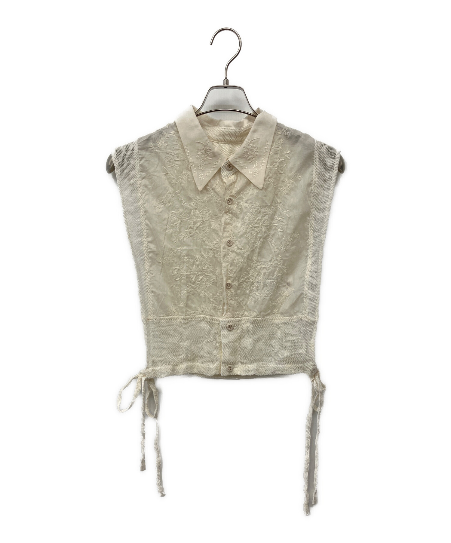 中古・古着通販】JANE SMITH (ジェーンスミス) LINEN MESH EMBROIDERY 