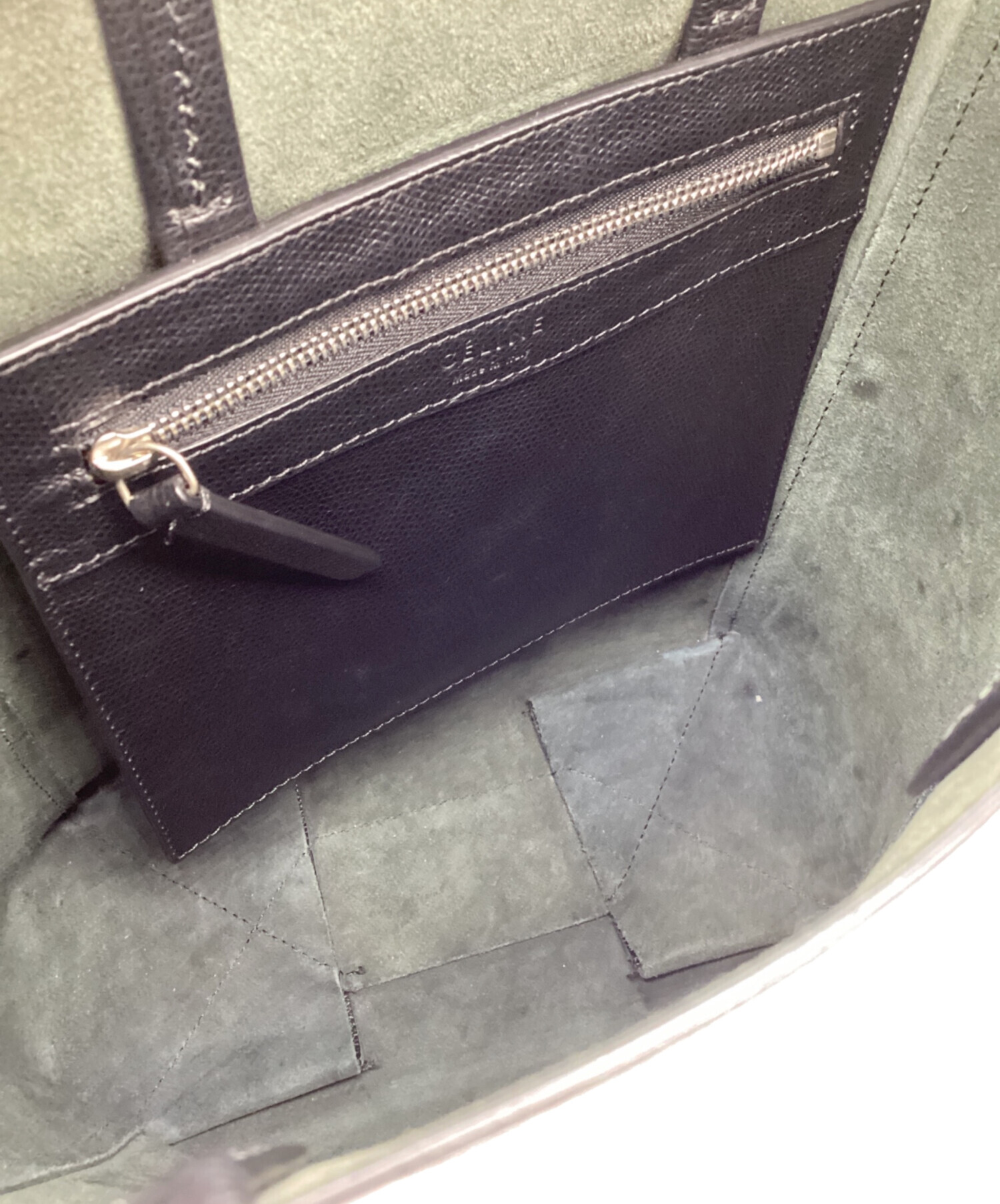 中古・古着通販】CELINE (セリーヌ) トートバッグ ブラック｜ブランド