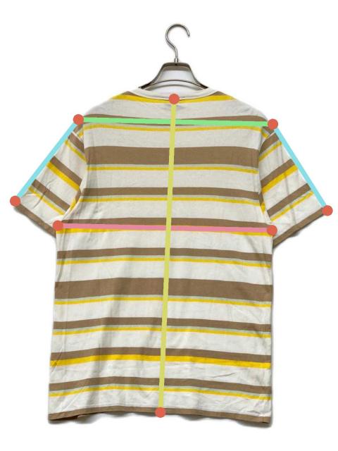 中古・古着通販】MAISON KITSUNE (メゾンキツネ) ボーダーチラックス