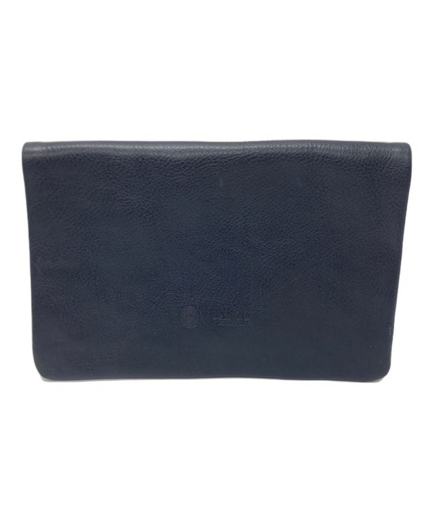中古・古着通販】GANZO (ガンゾ) クラッチバッグ ネイビー｜ブランド