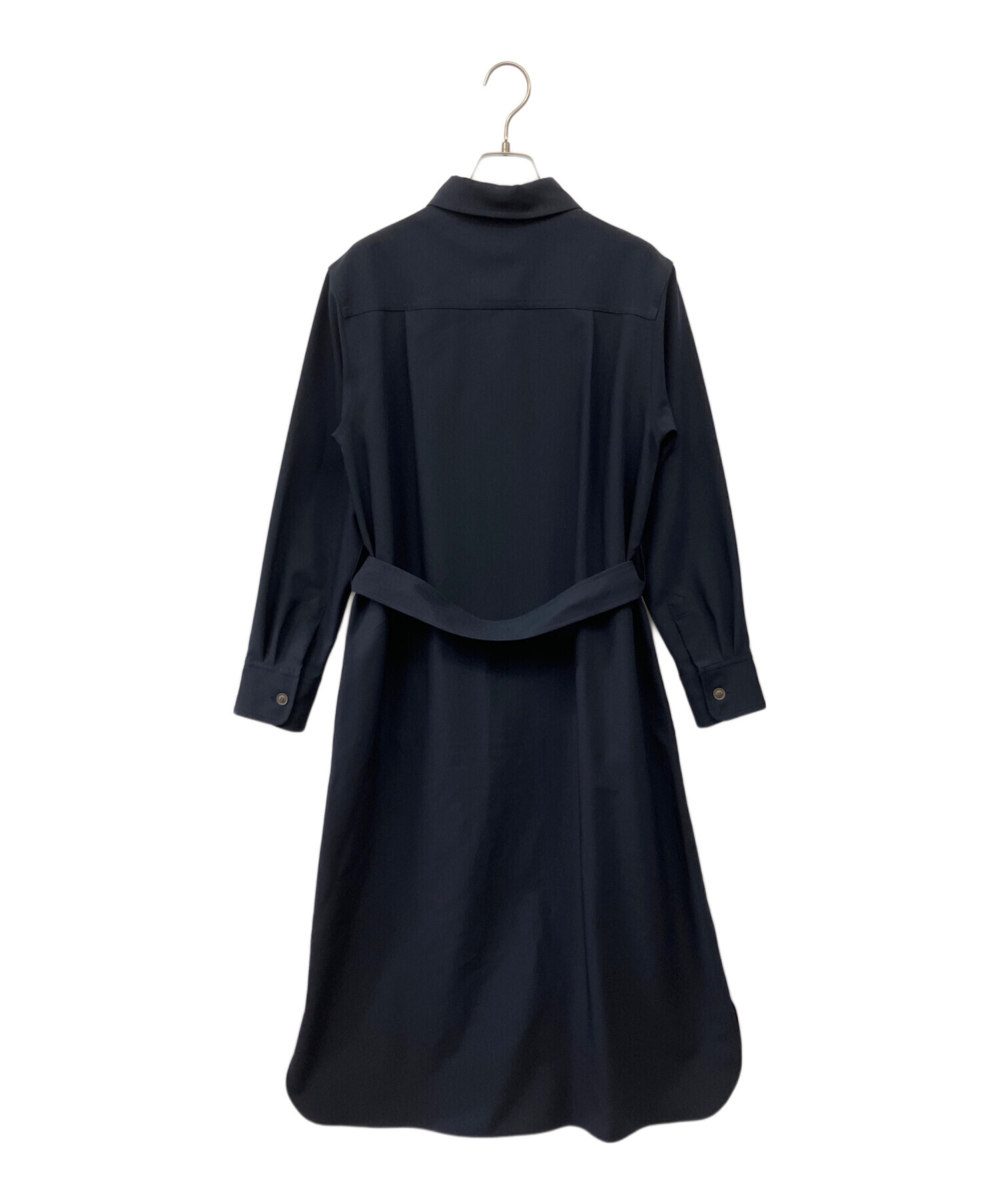未使用級美品✨SOEJU ソフトオックスシャツワンピース　ネイビー　M Wardrobe Essentials – Soft Ox Shirt Dress –