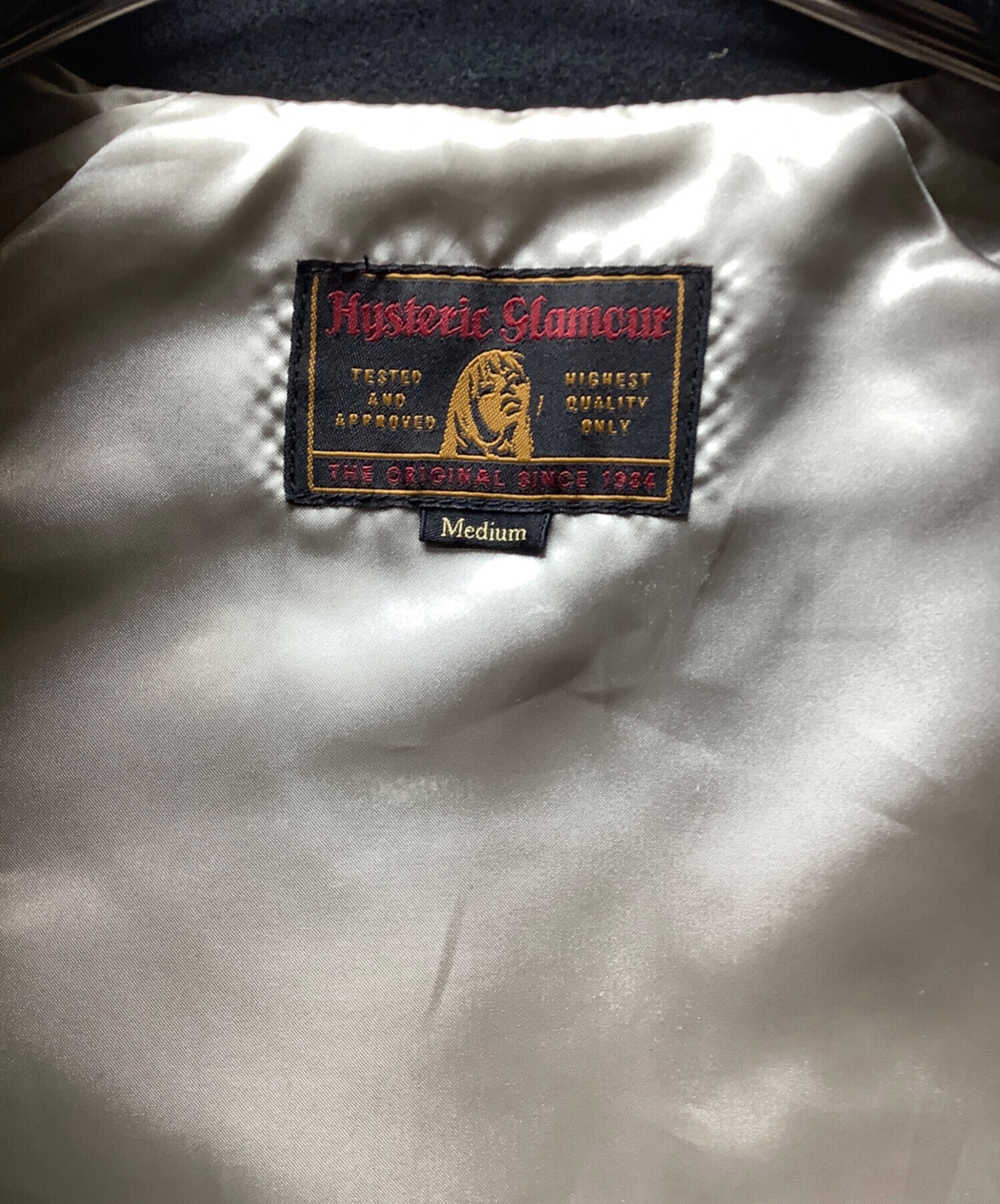 ヒステリックグラマー hystericglamor刺繍ロゴスタジャンパーカー古着 中古・古着通販】Hysteric Glamour (ヒステリックグラマー