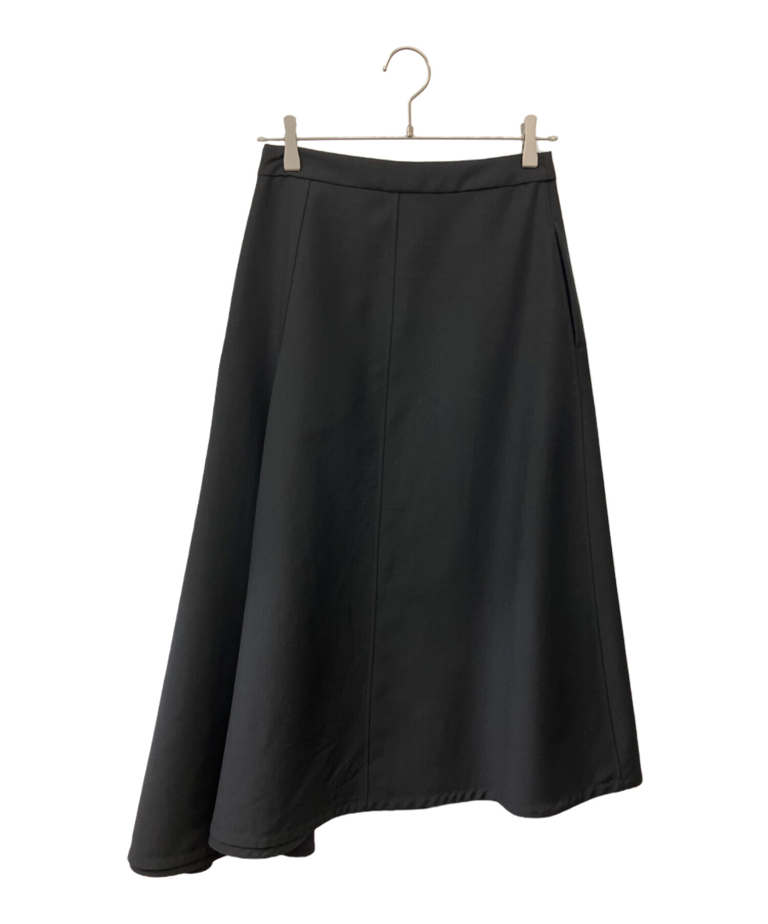 ‼️SALE‼️ 美品Jil Sander アシンメトリースカート 黒 32 中古・古着通販】JIL SANDER (ジルサンダー) アシンメトリースカート