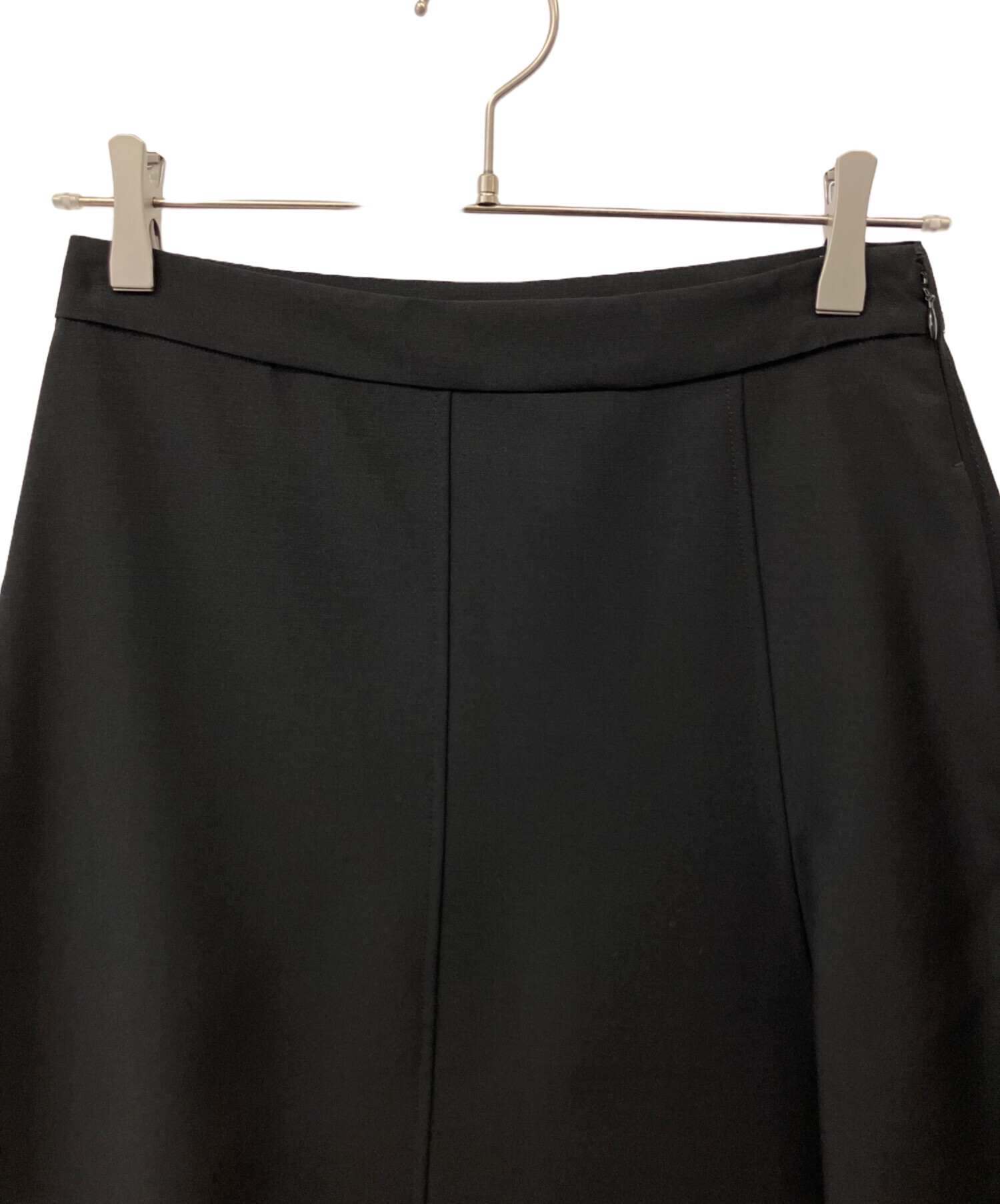 ジルサンダー　レザースカート　ブラック　サイズ38 中古・古着通販】JIL SANDER (ジルサンダー) アシンメトリースカート