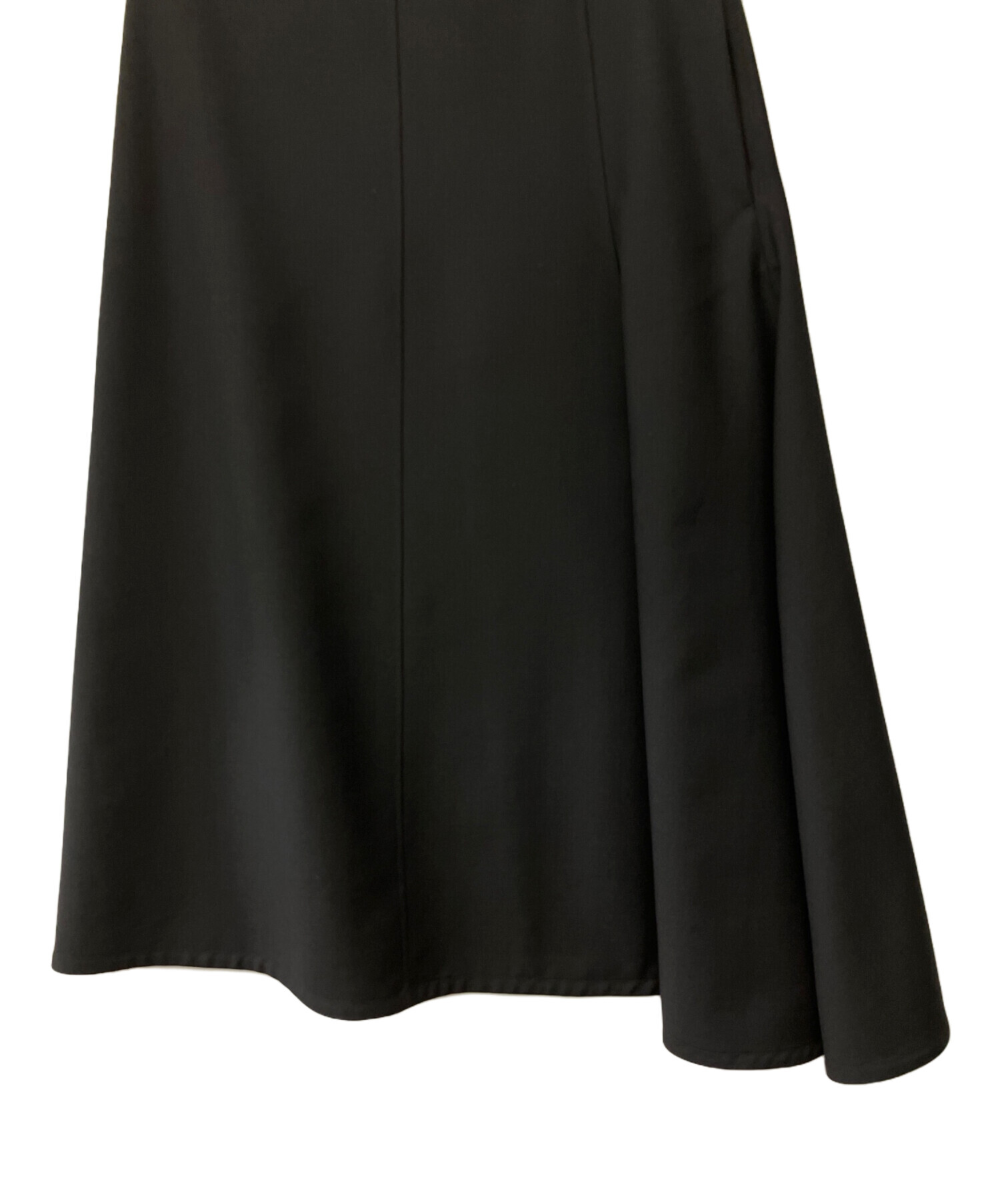 ‼️SALE‼️ 美品Jil Sander アシンメトリースカート 黒 32 中古・古着通販】JIL SANDER (ジルサンダー) アシンメトリースカート