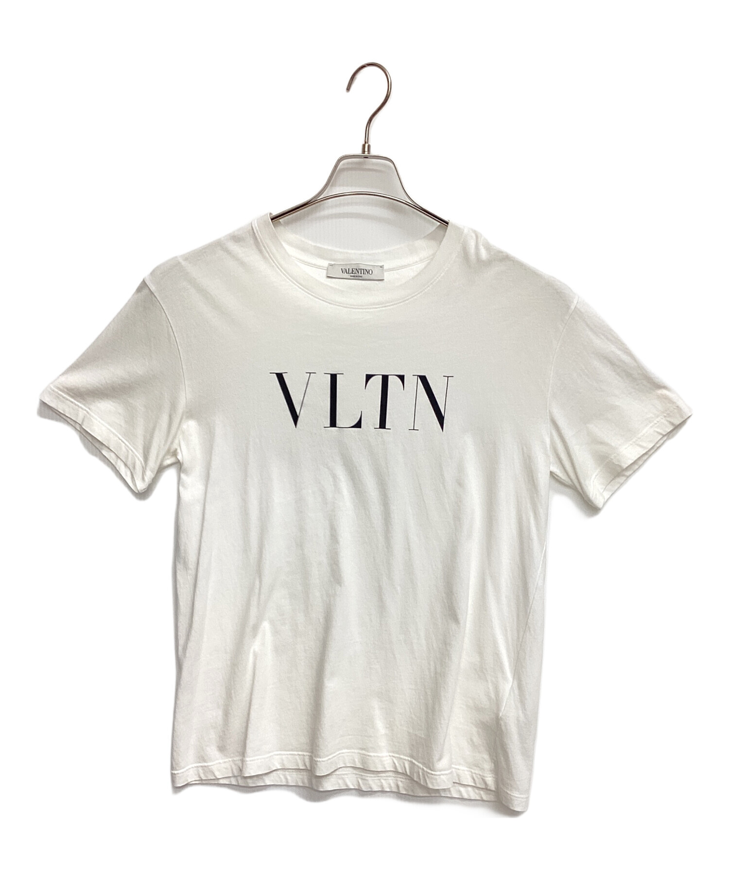 中古・古着通販】VALENTINO (ヴァレンティノ) ロゴTシャツ ホワイト 
