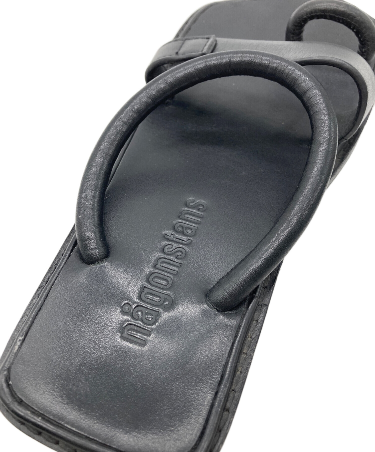 中古・古着通販】nagonstans (ナゴンスタンス) asymmetry sandal 