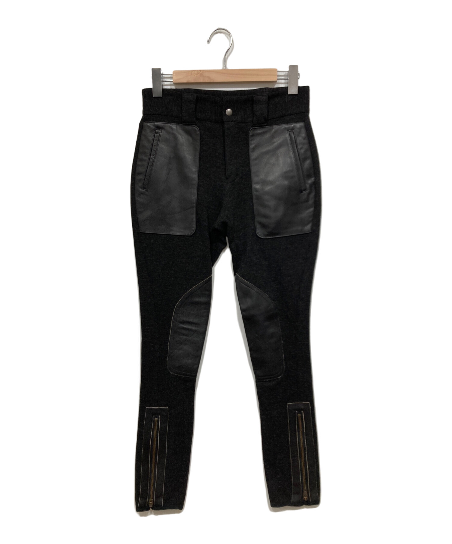 ジョングク着用 MIHARAYASUHIRO レザーパンツ 貴重】ジョングク着用 MIHARAYASUHIRO レザーパンツ - メルカリ