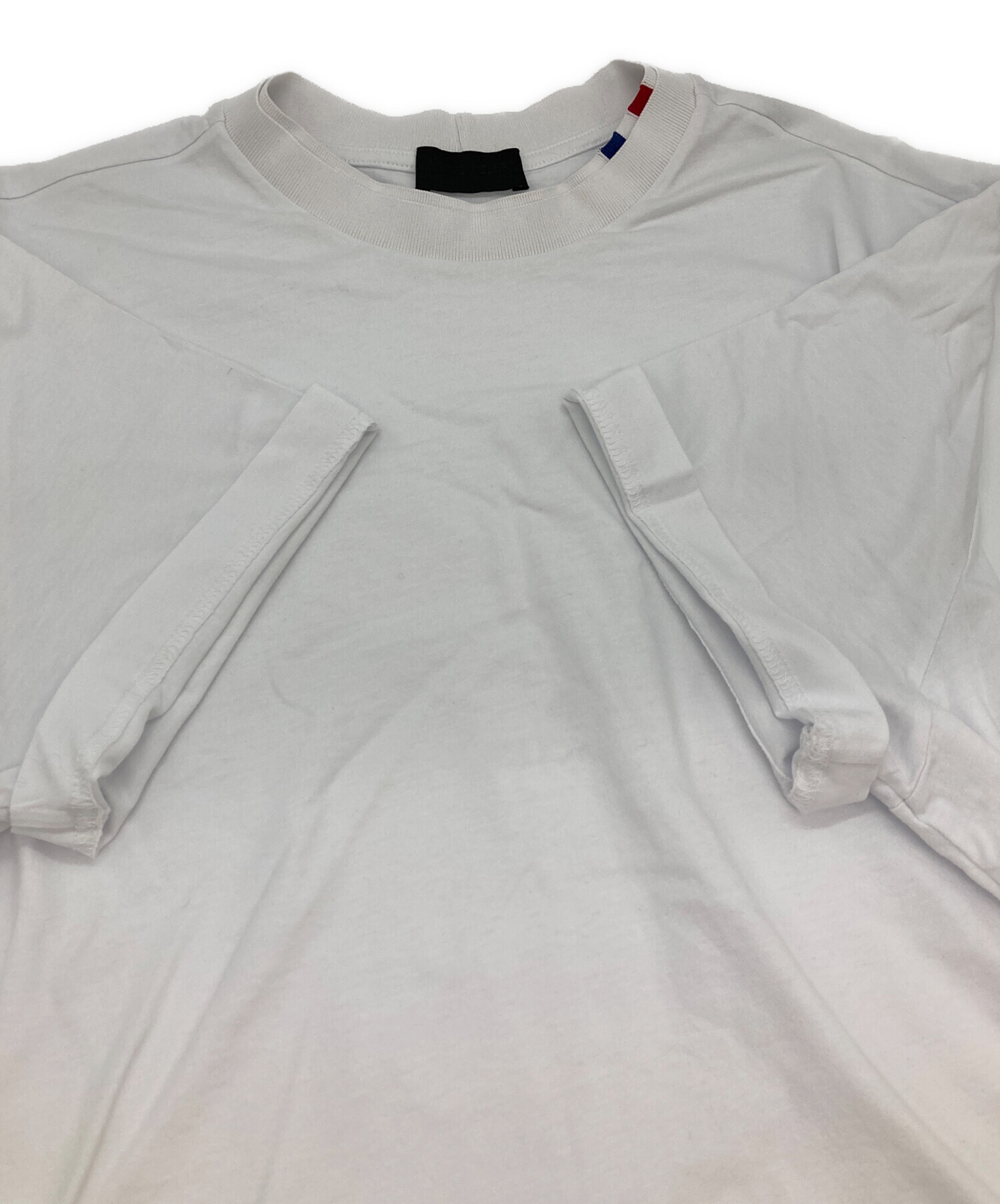 中古・古着通販】MONCLER (モンクレール) ロゴパッチTシャツ ホワイト 
