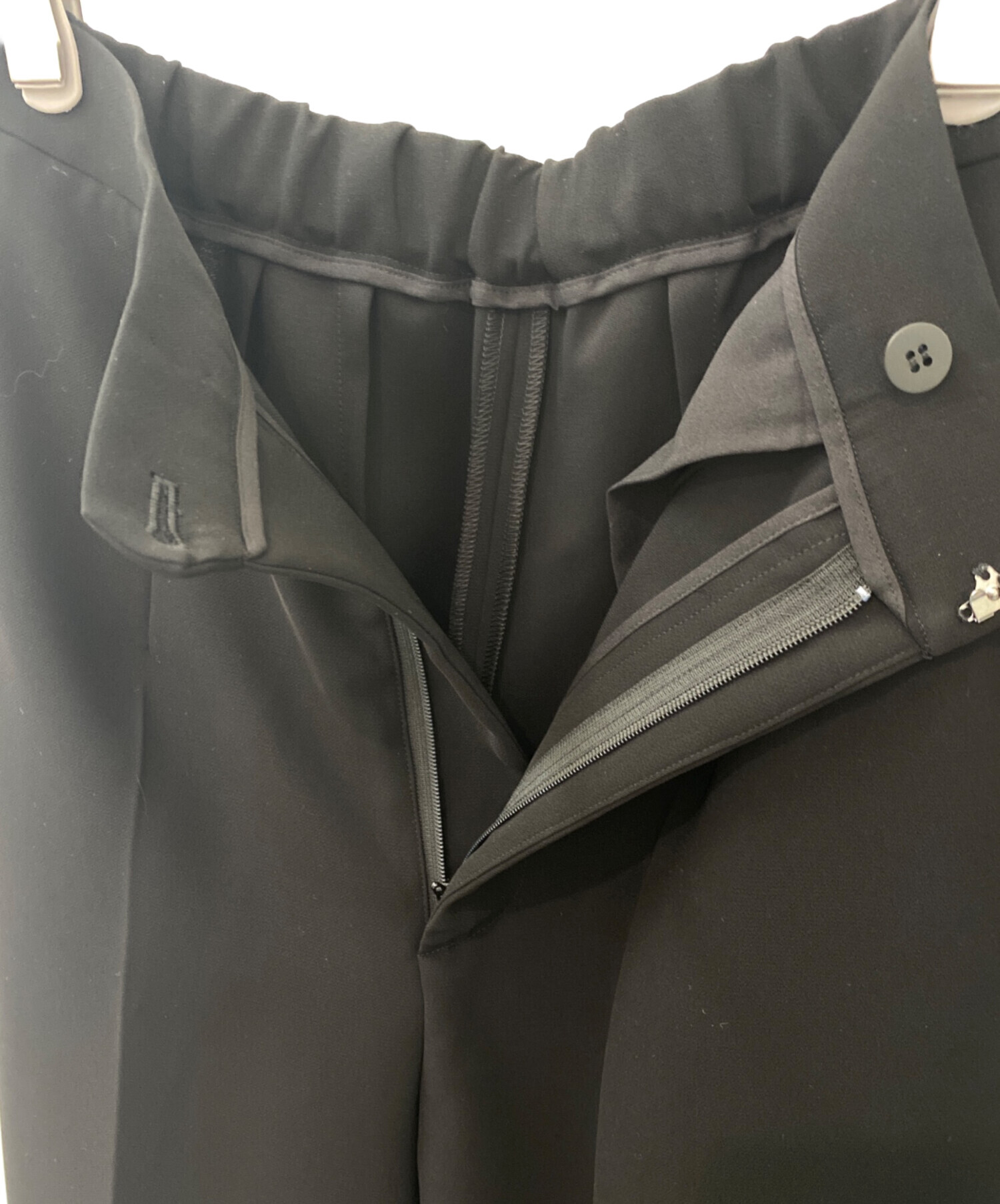 中古・古着通販】ENFOLD (エンフォルド) CENTER-PRESS EGG PANTS