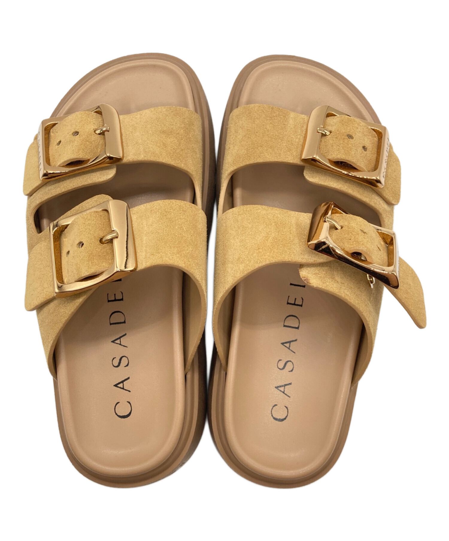 中古・古着通販】CASADEI (カサディ) BIRKY SANDAL ブラウン サイズ:35